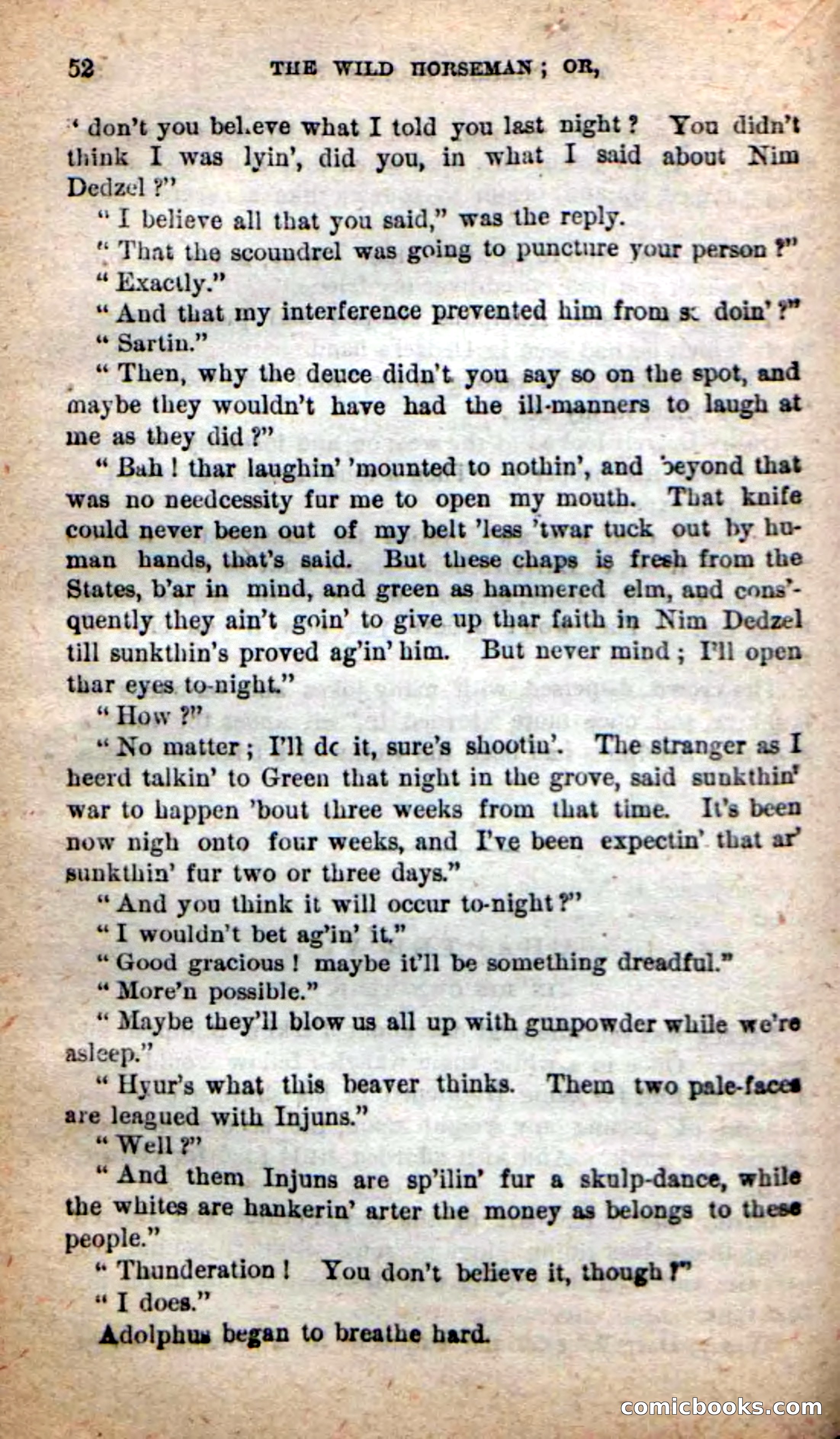 The Mad Horseman — page 49 of 106