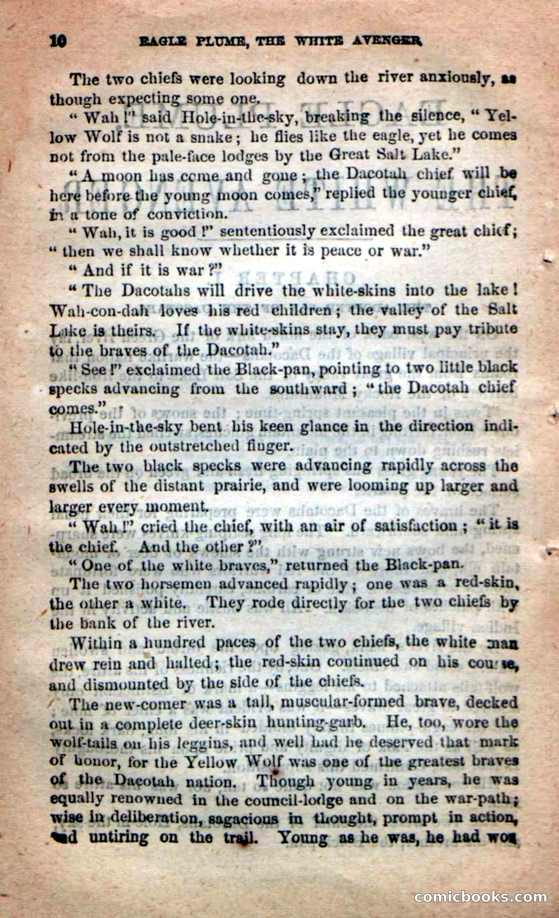 Beadle's New Dime Novels: Eagle Plume — page 6 of 98