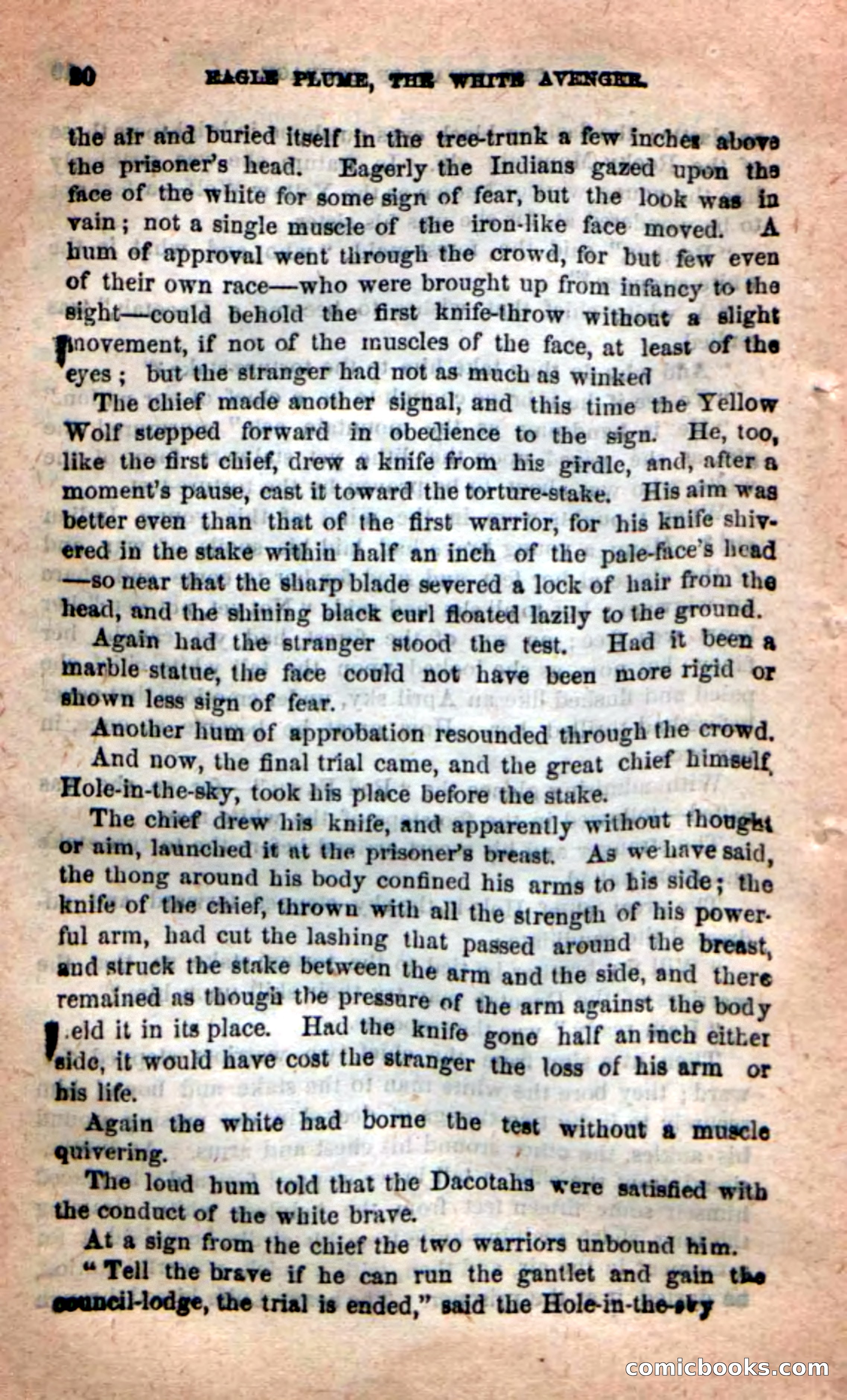 Beadle's New Dime Novels: Eagle Plume — page 16 of 98