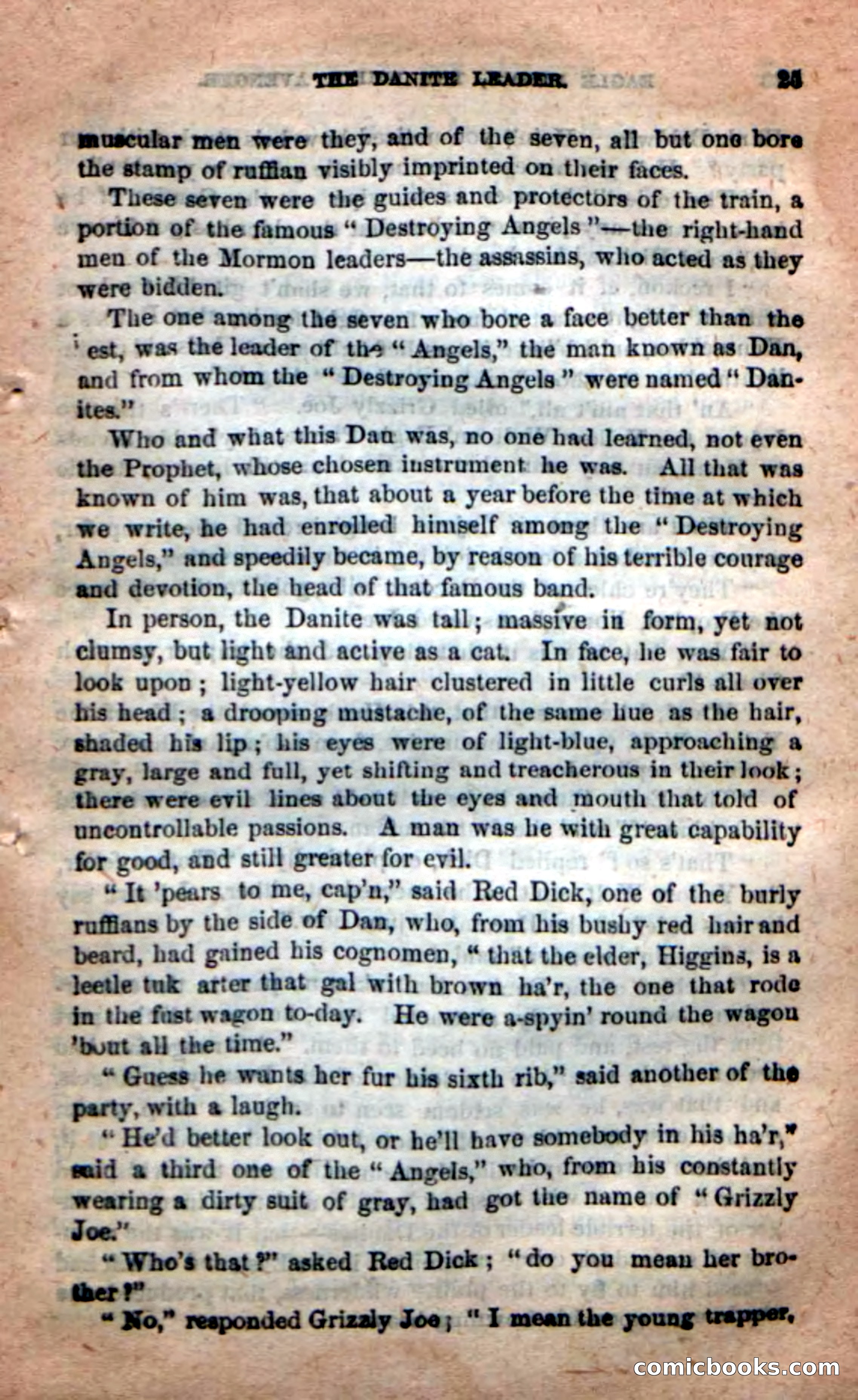 Beadle's New Dime Novels: Eagle Plume — page 21 of 98