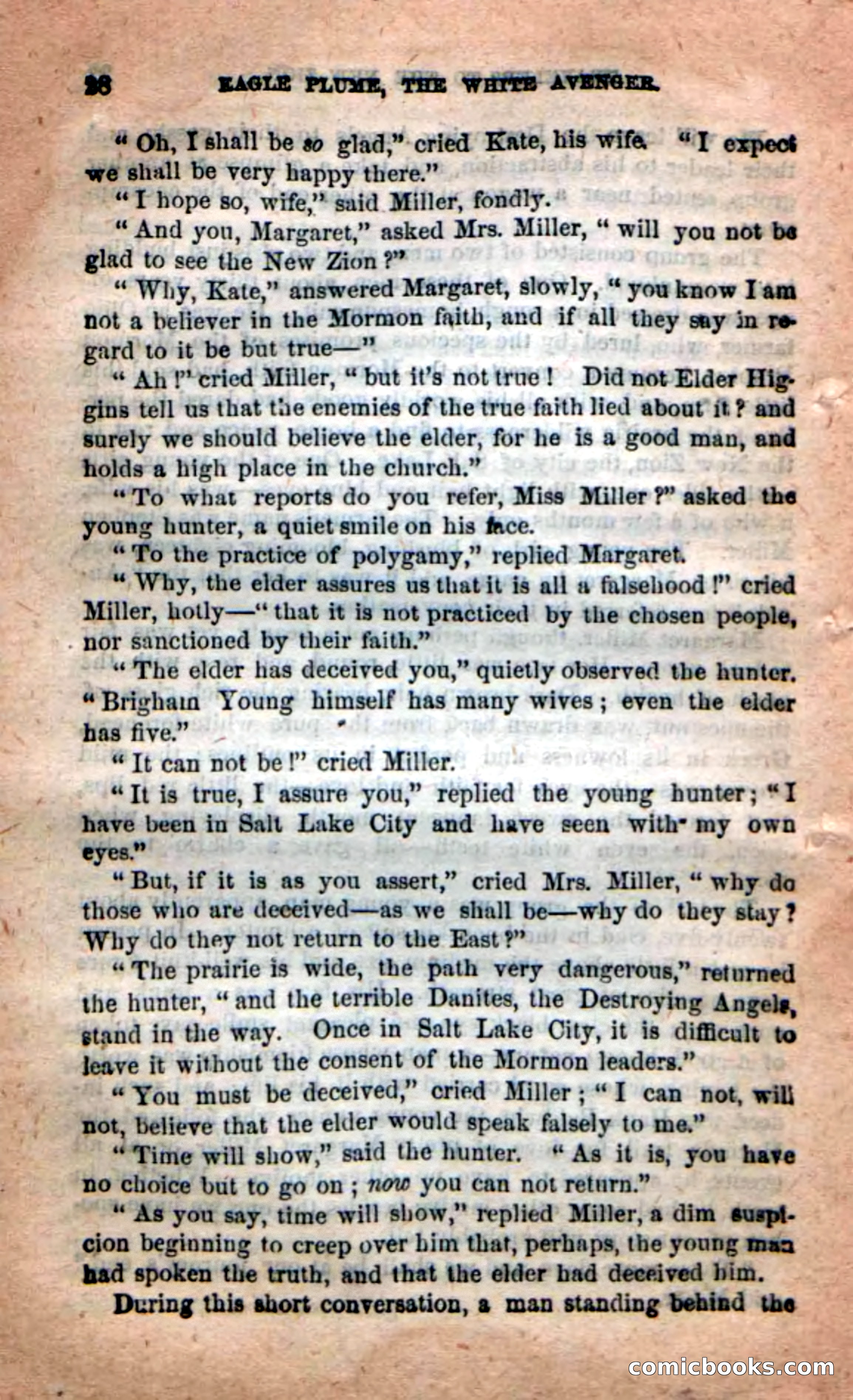 Beadle's New Dime Novels: Eagle Plume — page 24 of 98