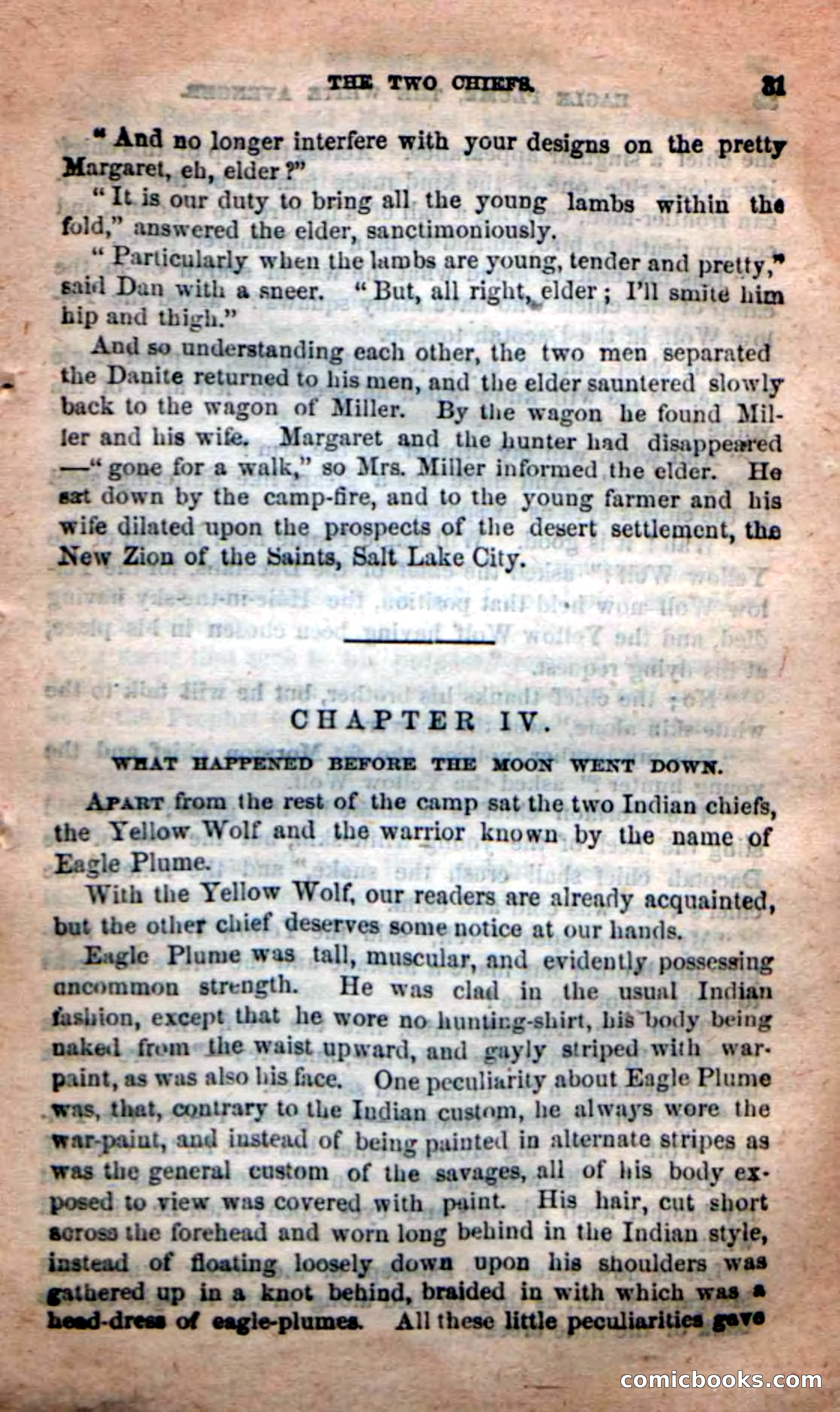 Beadle's New Dime Novels: Eagle Plume — page 27 of 98