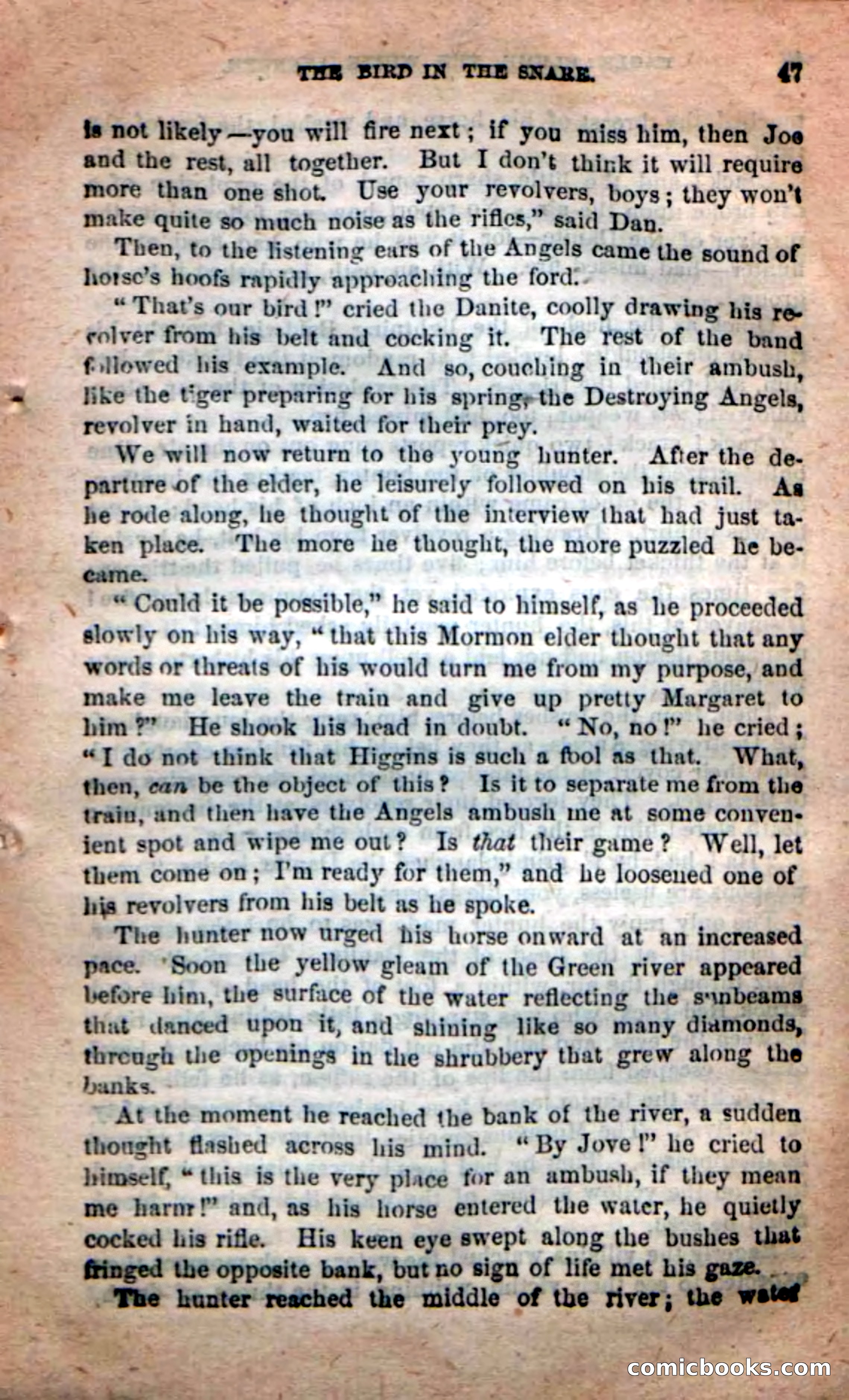 Beadle's New Dime Novels: Eagle Plume — page 43 of 98