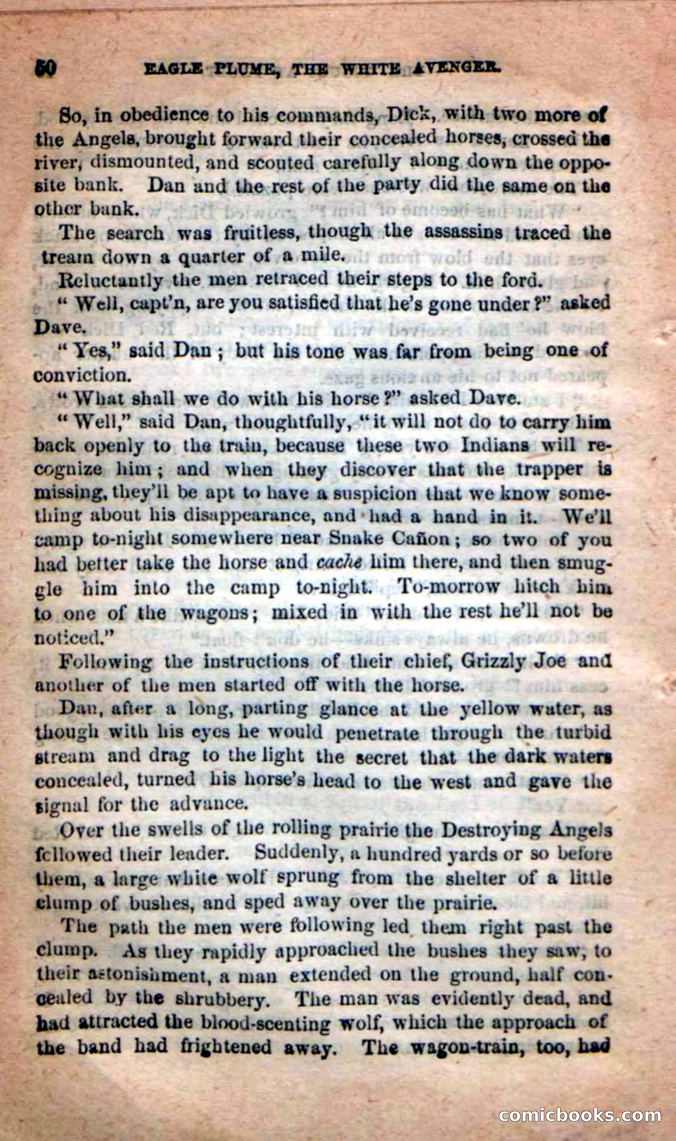 Beadle's New Dime Novels: Eagle Plume — page 46 of 98
