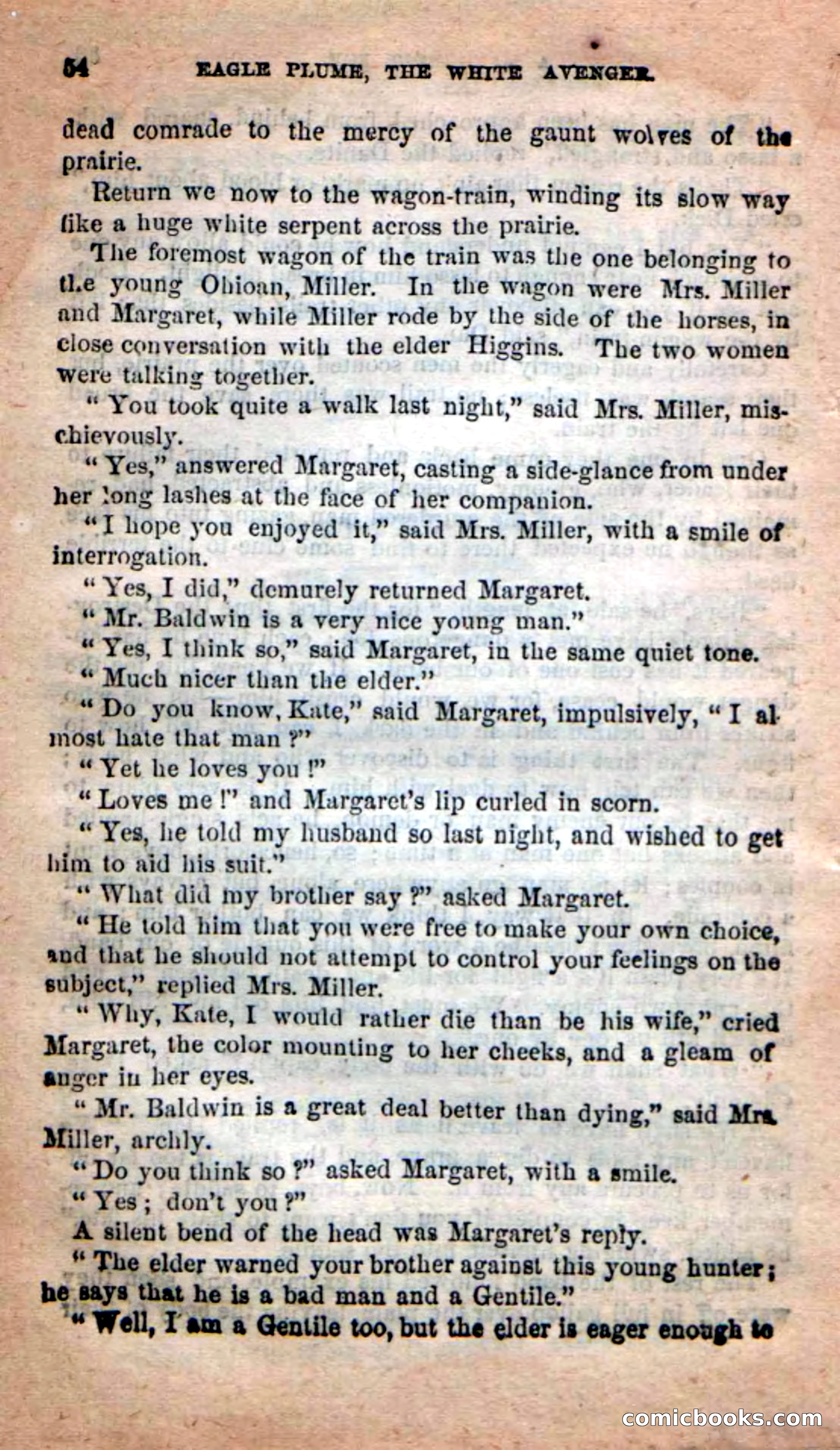 Beadle's New Dime Novels: Eagle Plume — page 50 of 98