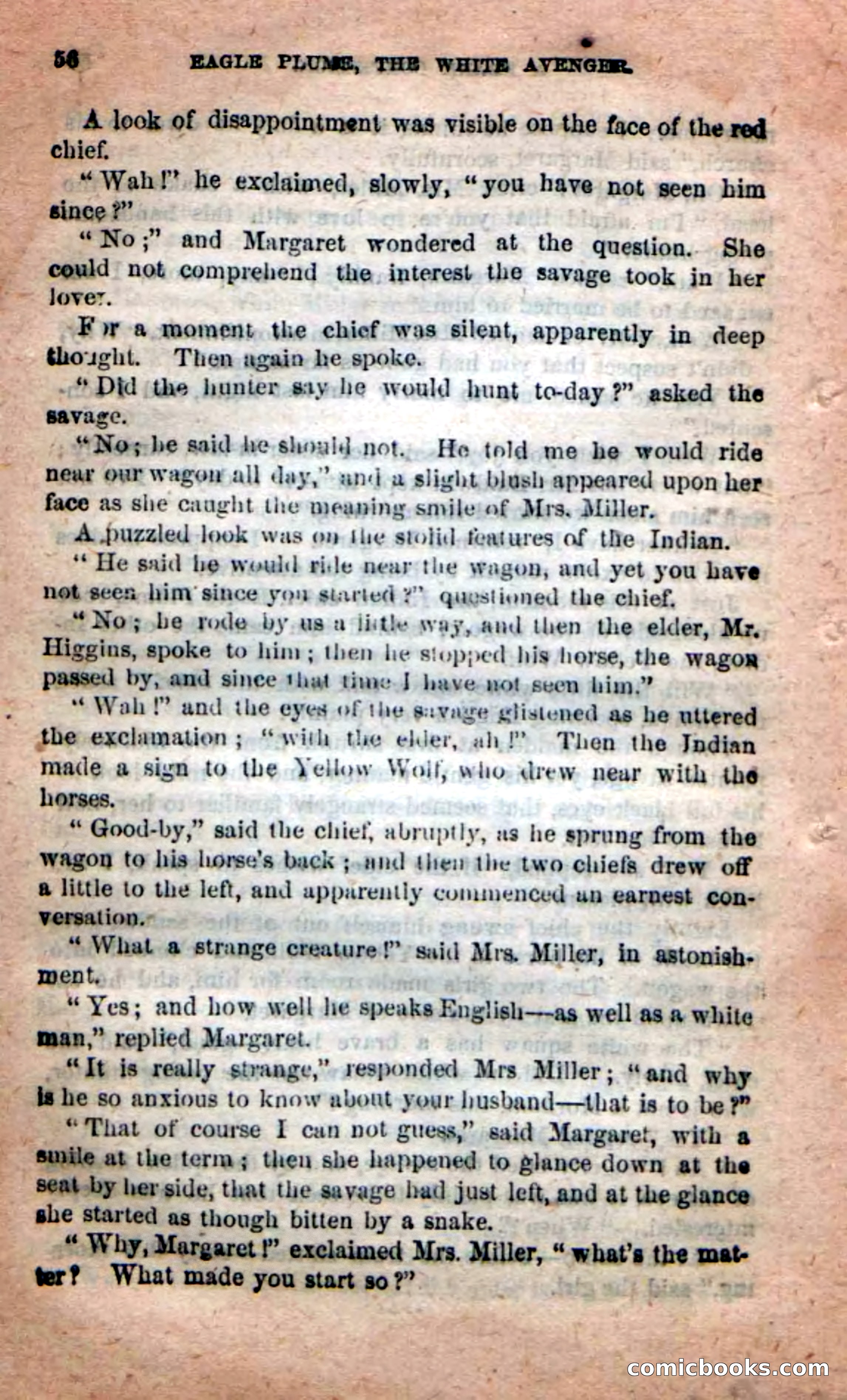 Beadle's New Dime Novels: Eagle Plume — page 52 of 98