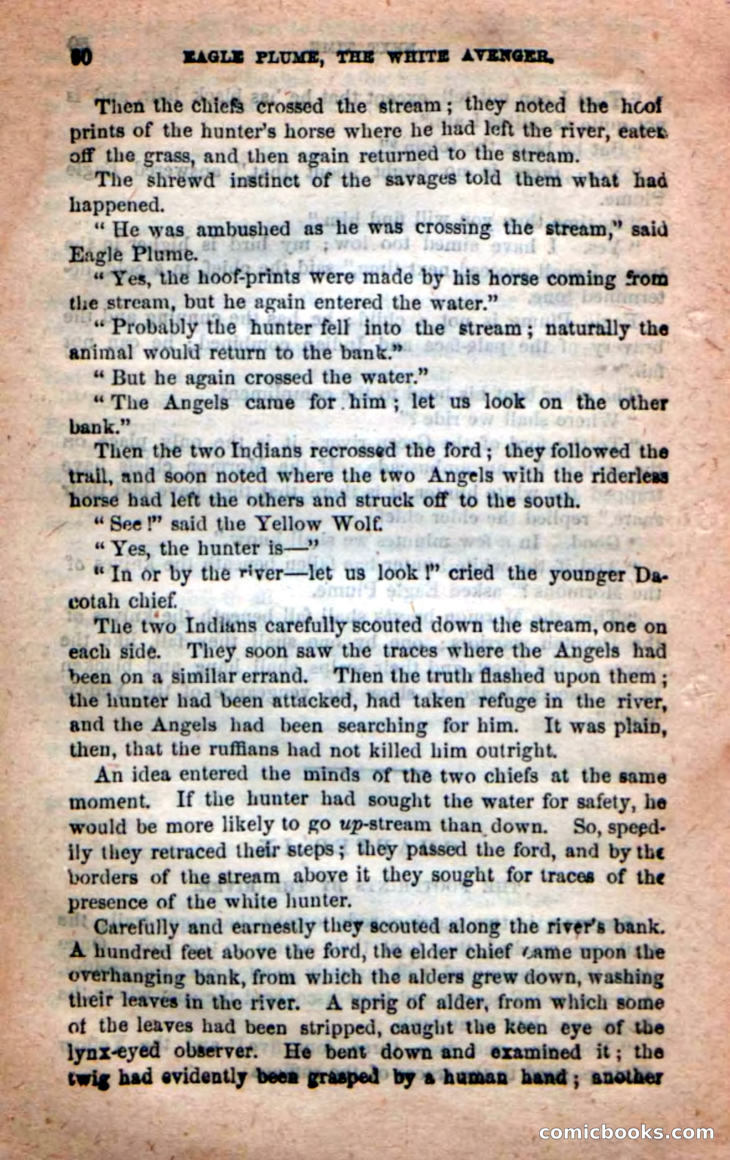 Beadle's New Dime Novels: Eagle Plume — page 56 of 98