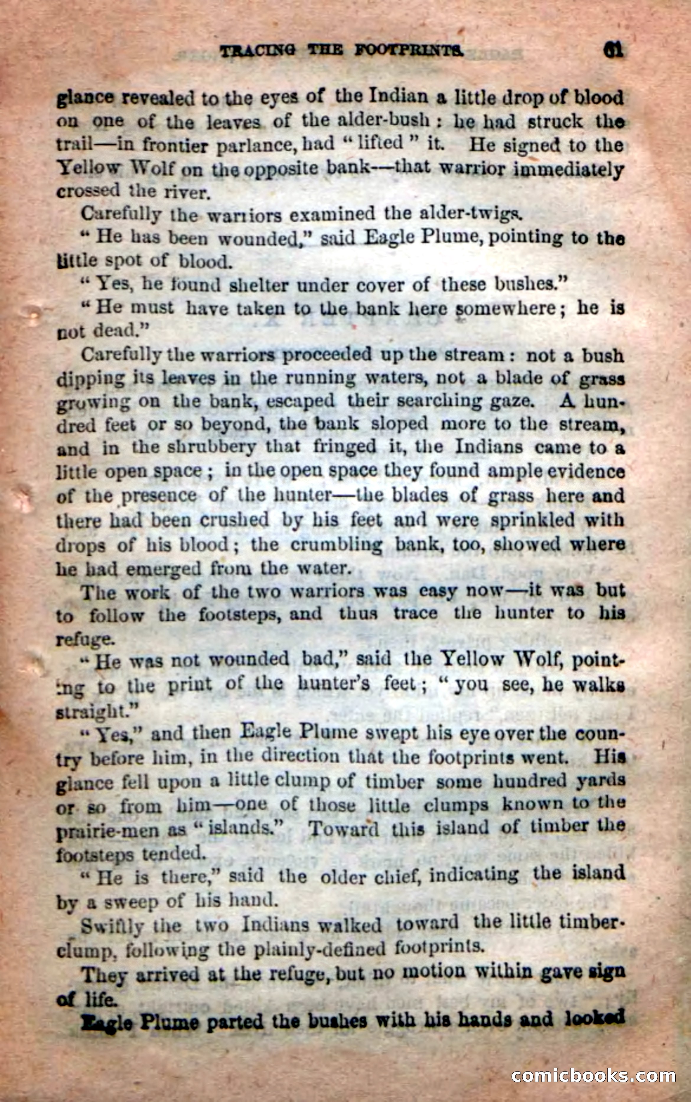 Beadle's New Dime Novels: Eagle Plume — page 57 of 98