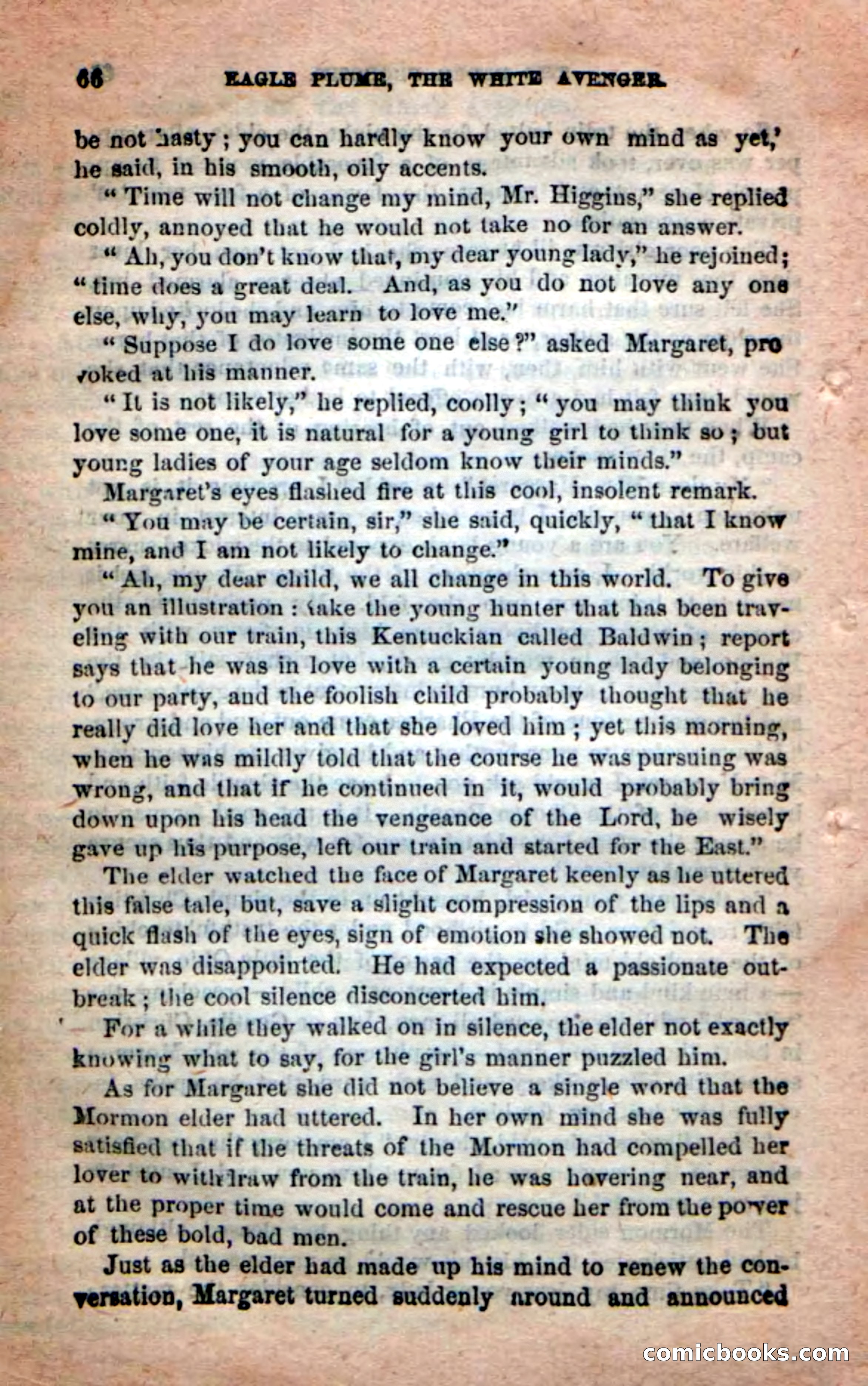 Beadle's New Dime Novels: Eagle Plume — page 62 of 98
