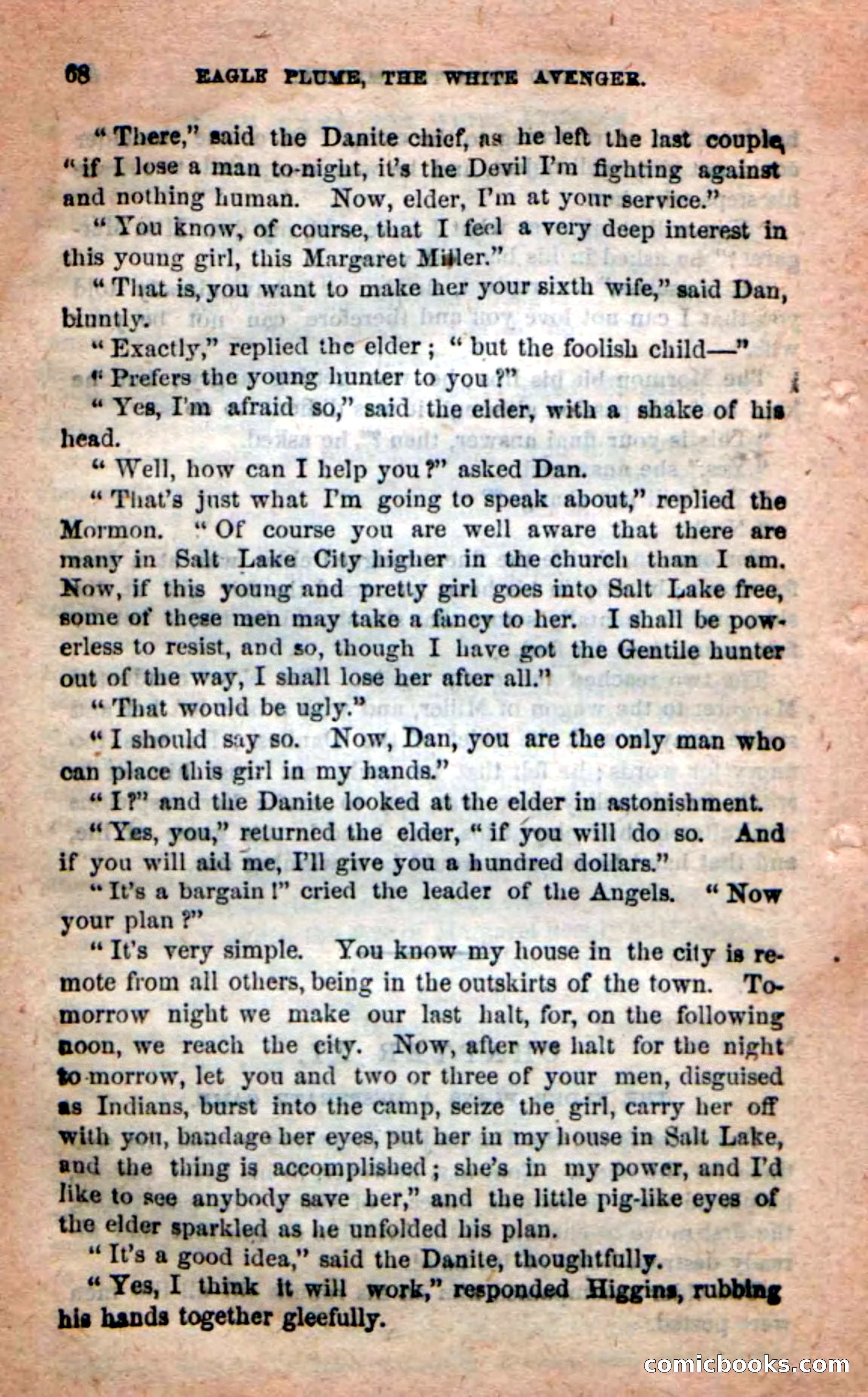 Beadle's New Dime Novels: Eagle Plume — page 64 of 98