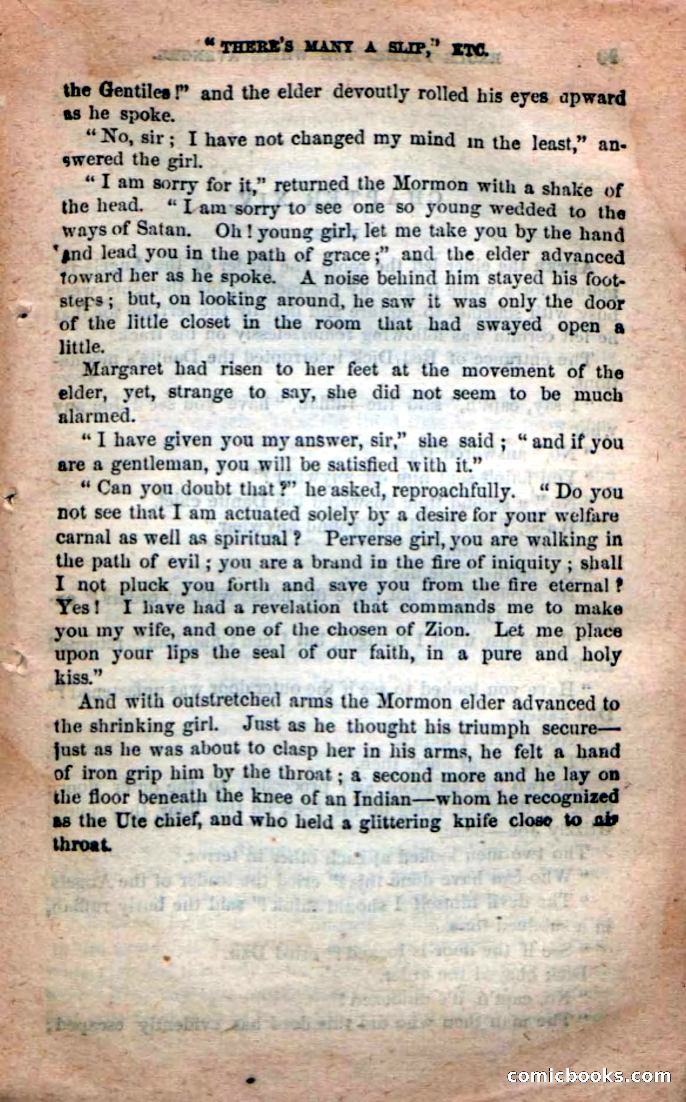 Beadle's New Dime Novels: Eagle Plume — page 85 of 98