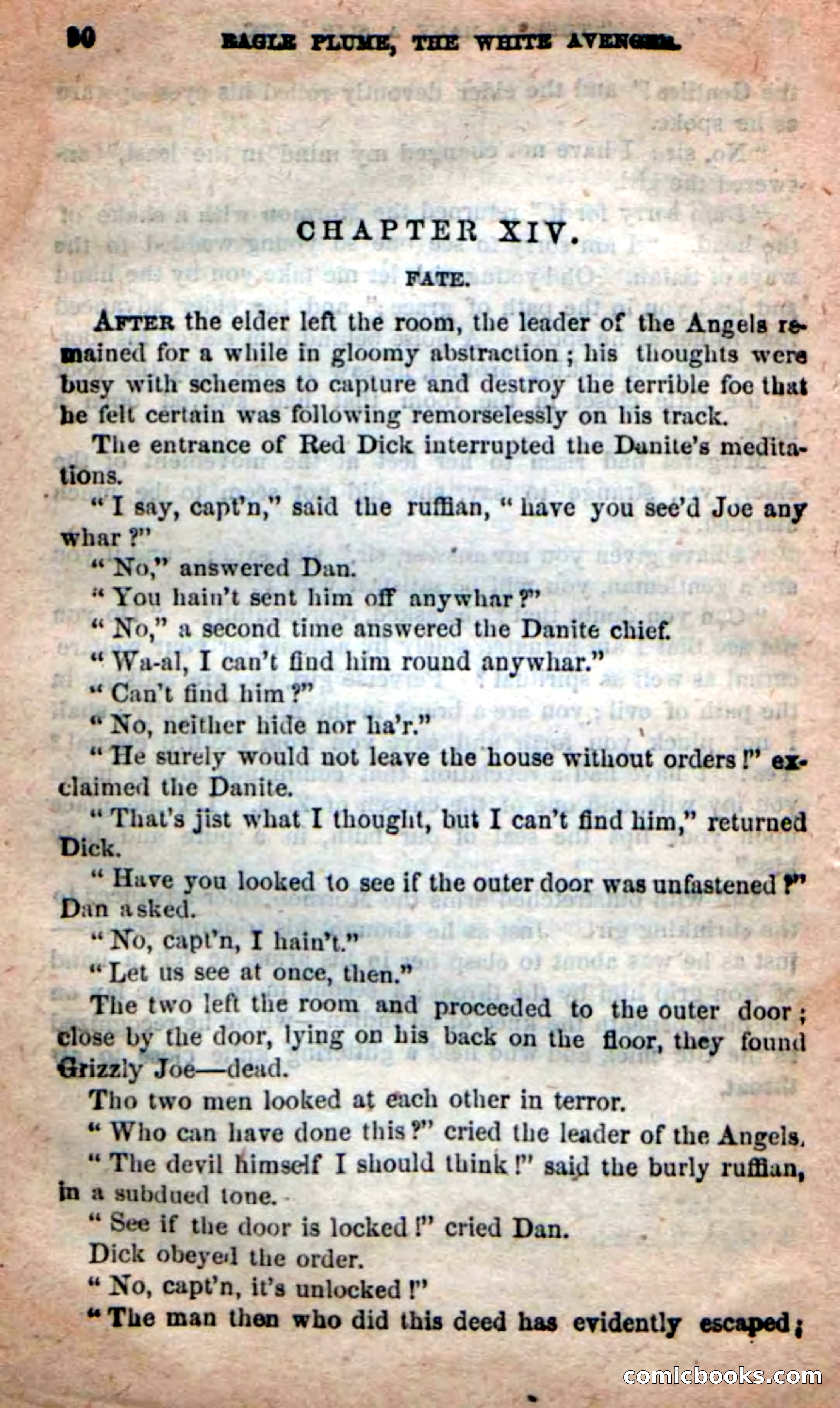 Beadle's New Dime Novels: Eagle Plume — page 86 of 98