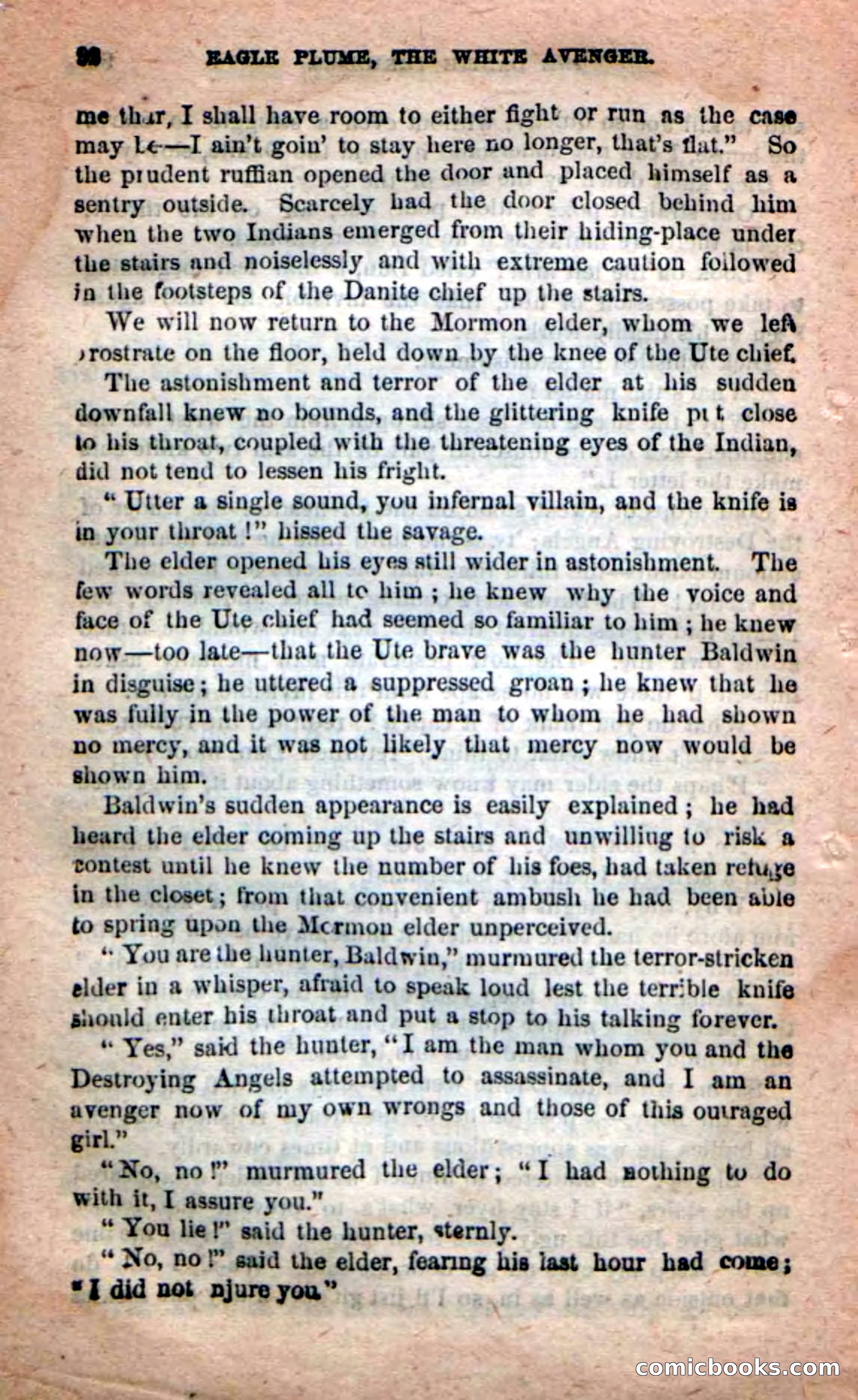 Beadle's New Dime Novels: Eagle Plume — page 88 of 98