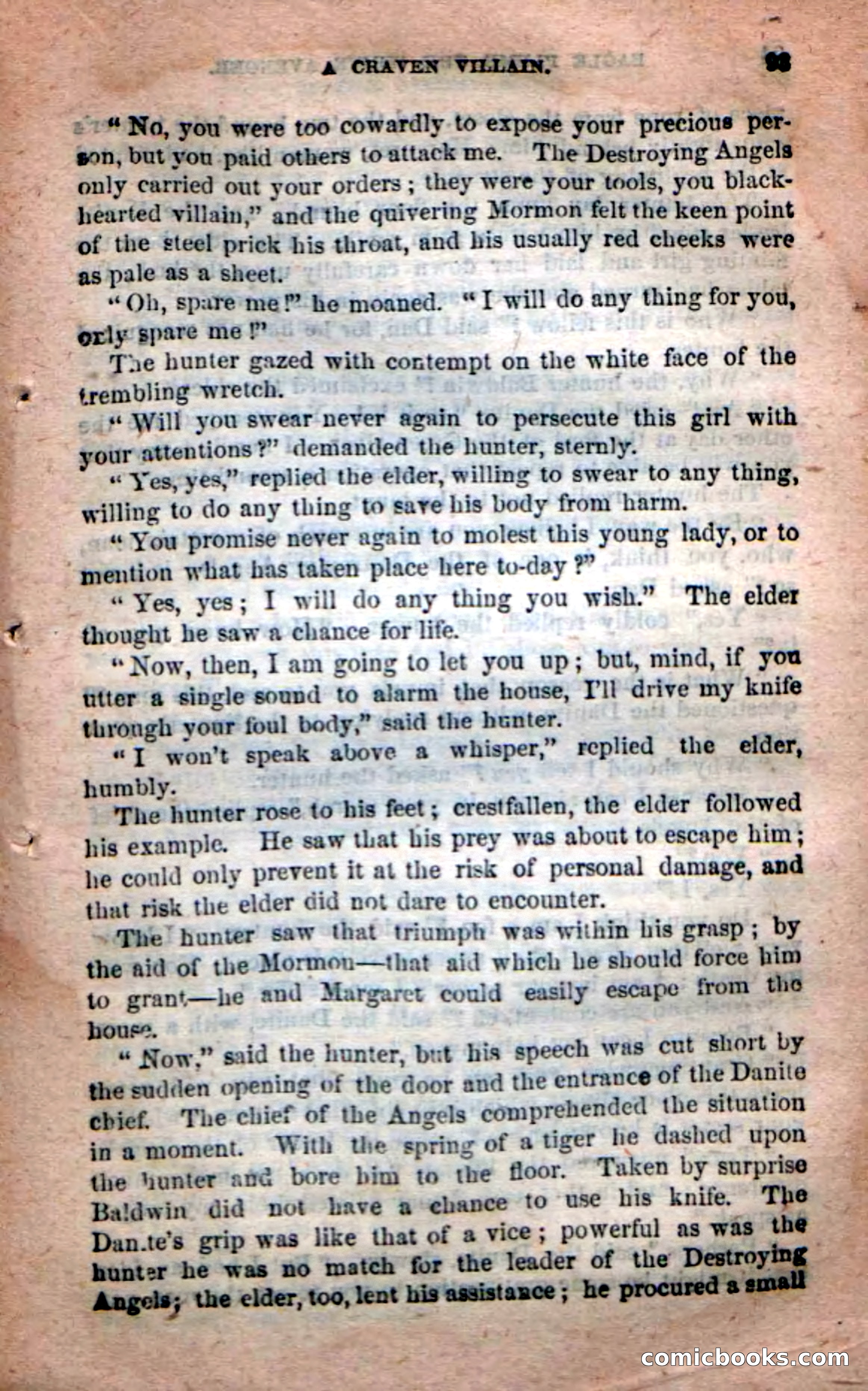 Beadle's New Dime Novels: Eagle Plume — page 89 of 98