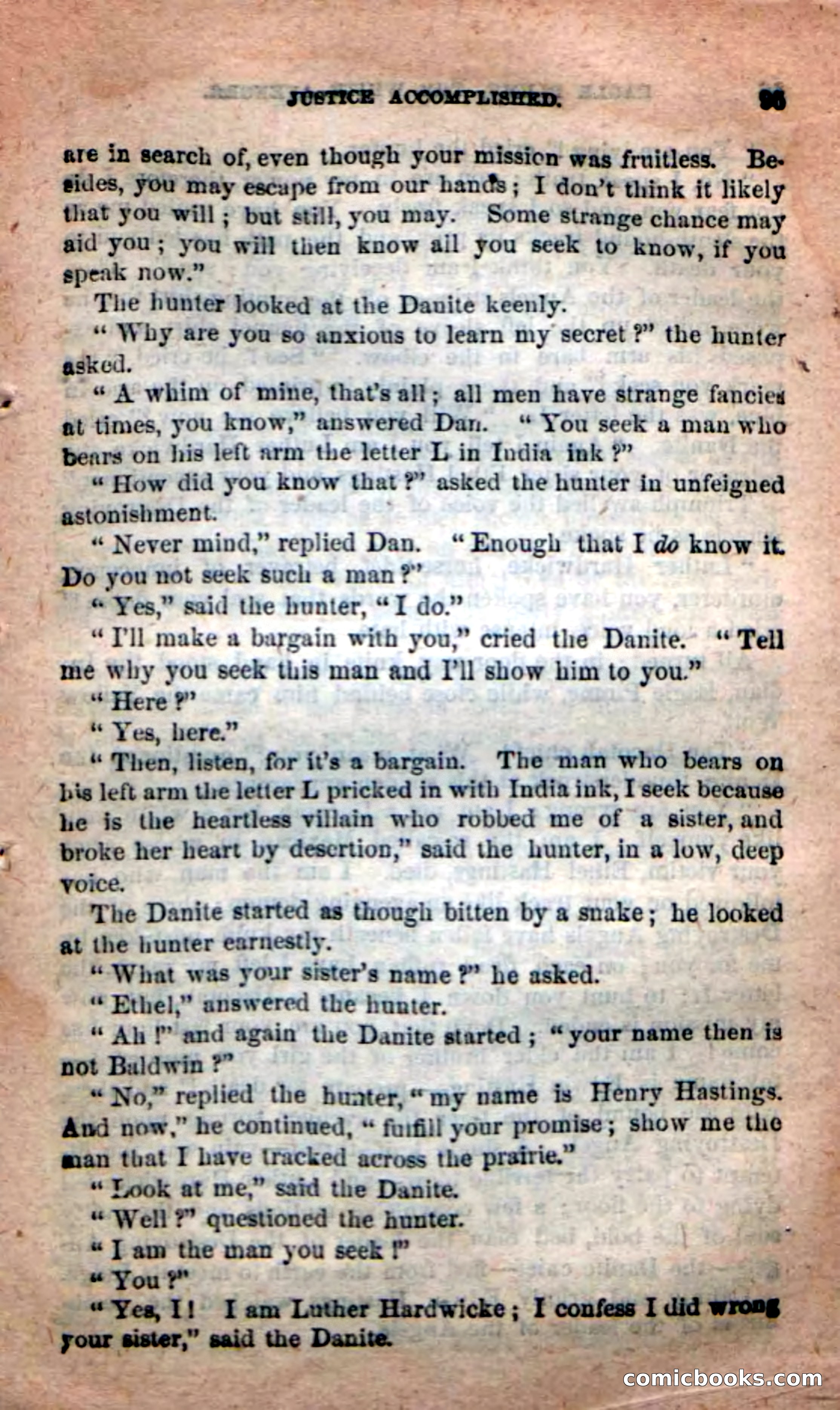 Beadle's New Dime Novels: Eagle Plume — page 91 of 98