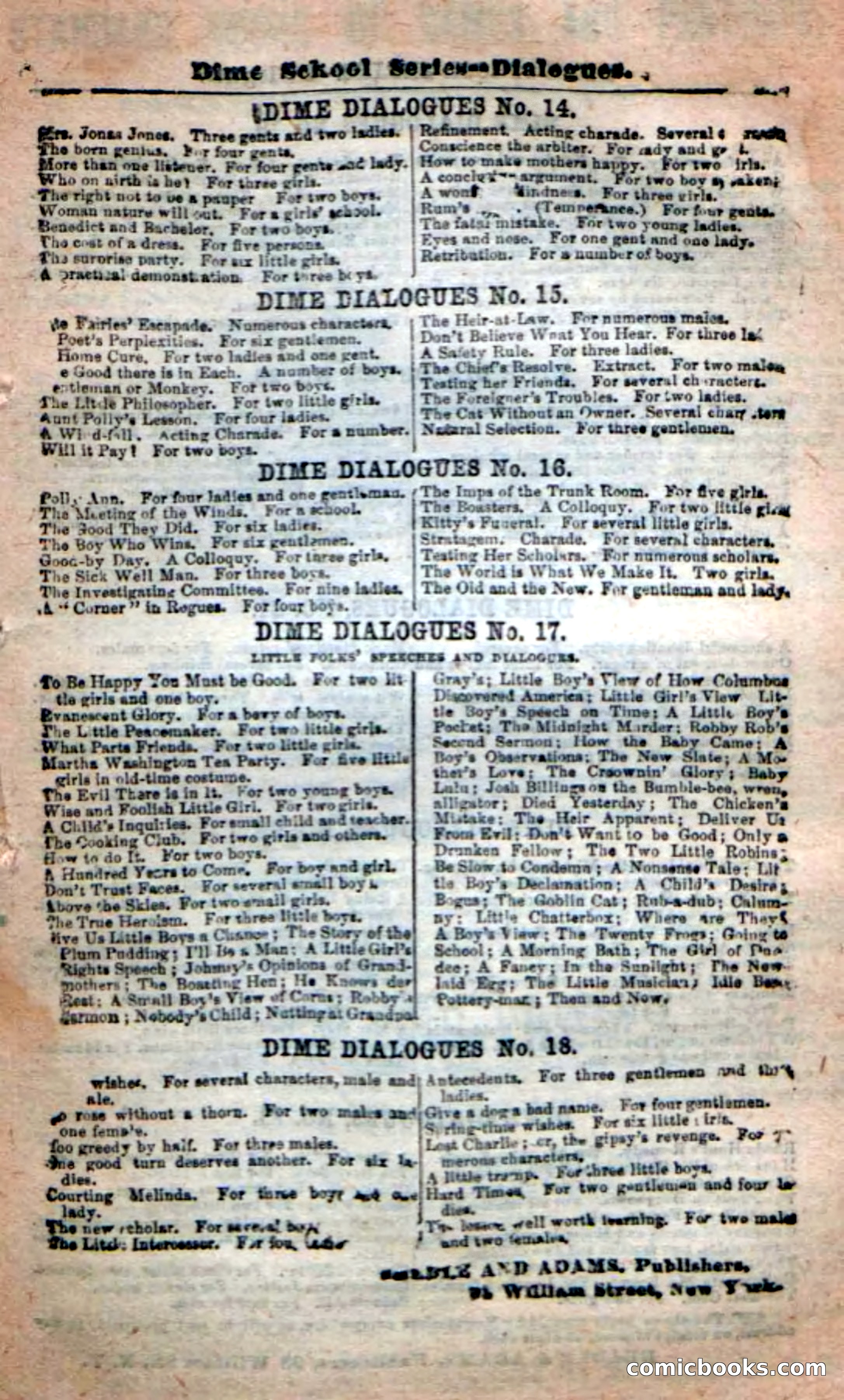 Beadle's New Dime Novels: Eagle Plume — page 97 of 98