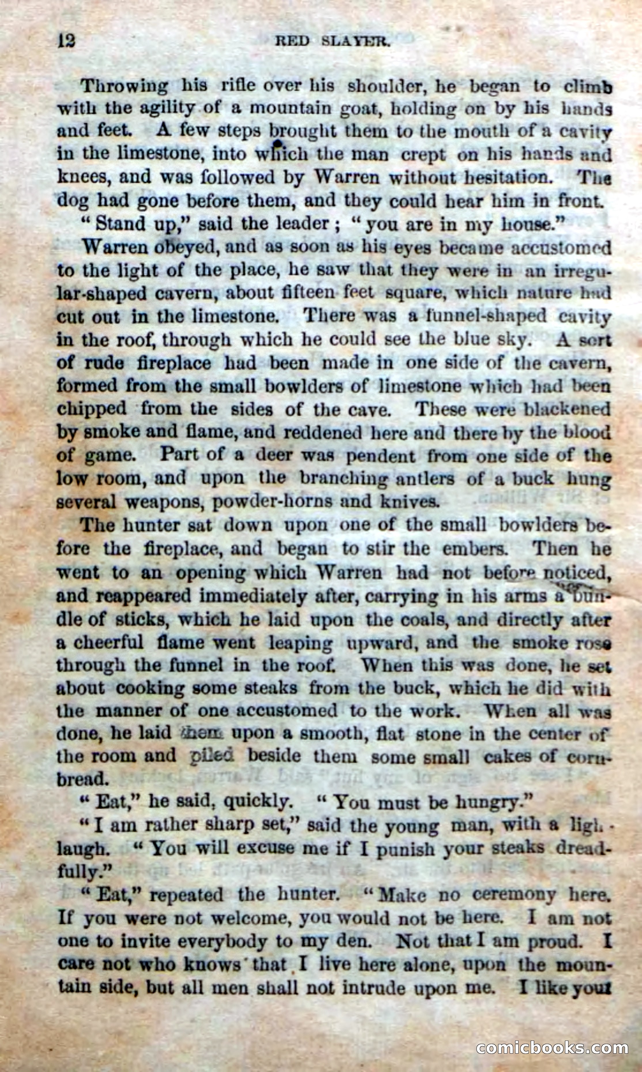 Beadle's New Dime Novels: Red Slayer — page 8 of 100