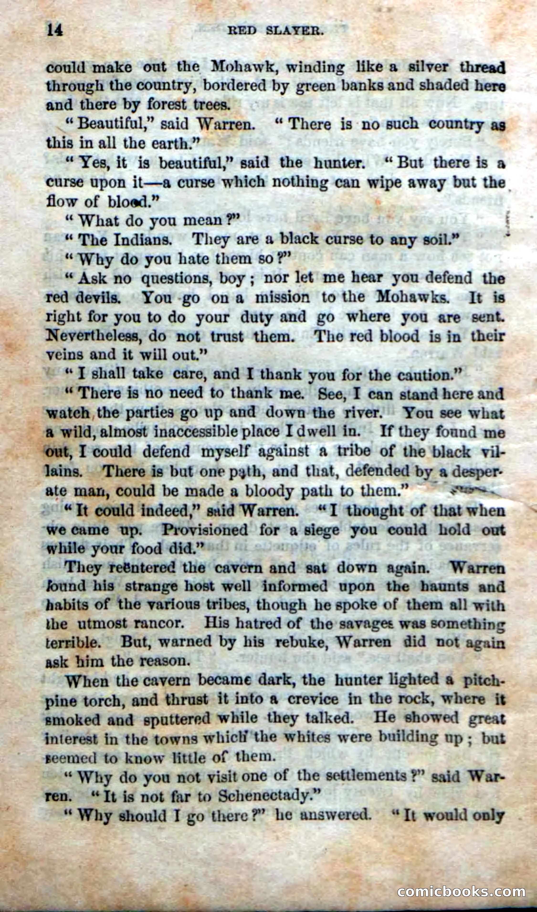 Beadle's New Dime Novels: Red Slayer — page 10 of 100