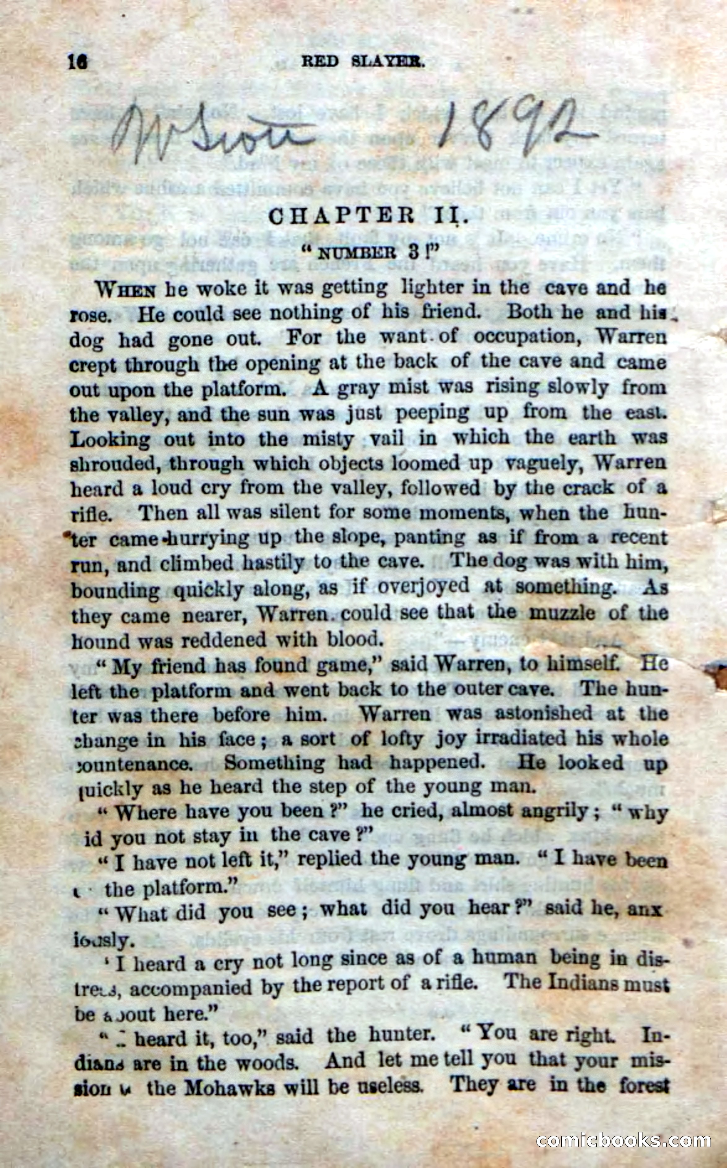 Beadle's New Dime Novels: Red Slayer — page 12 of 100