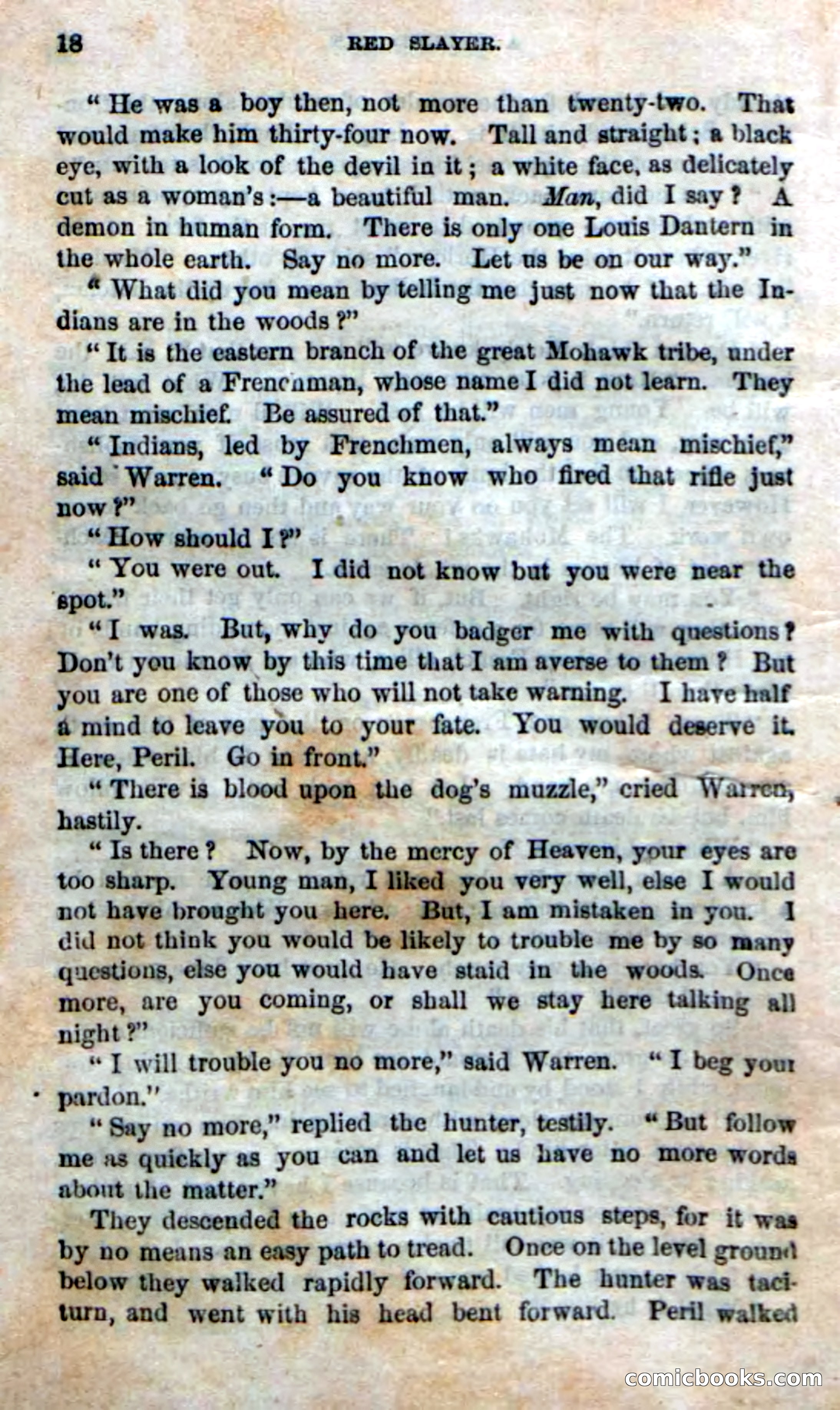Beadle's New Dime Novels: Red Slayer — page 14 of 100