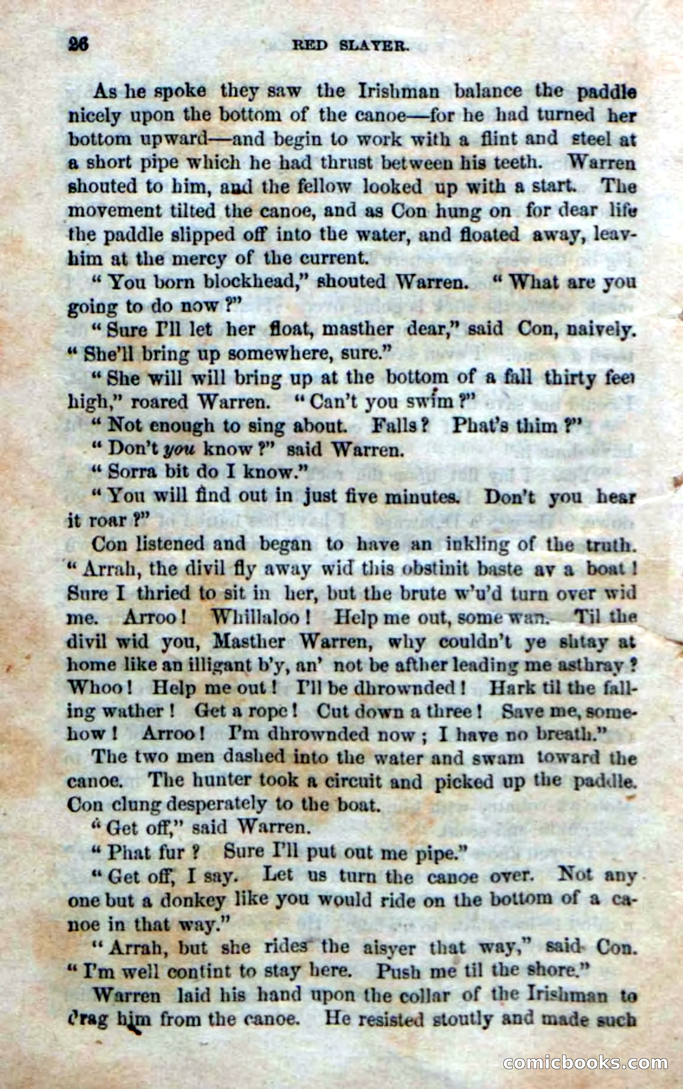 Beadle's New Dime Novels: Red Slayer — page 22 of 100