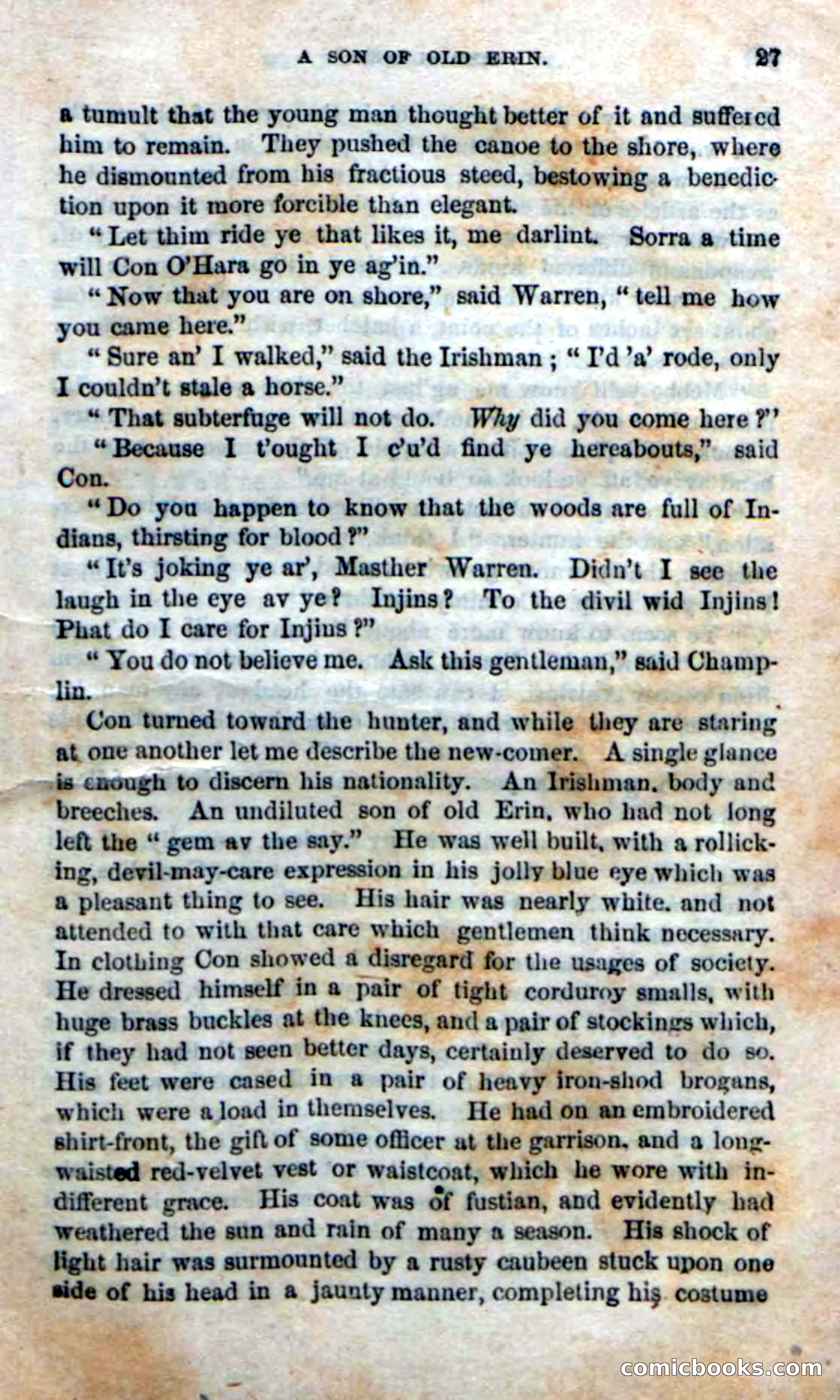Beadle's New Dime Novels: Red Slayer — page 23 of 100