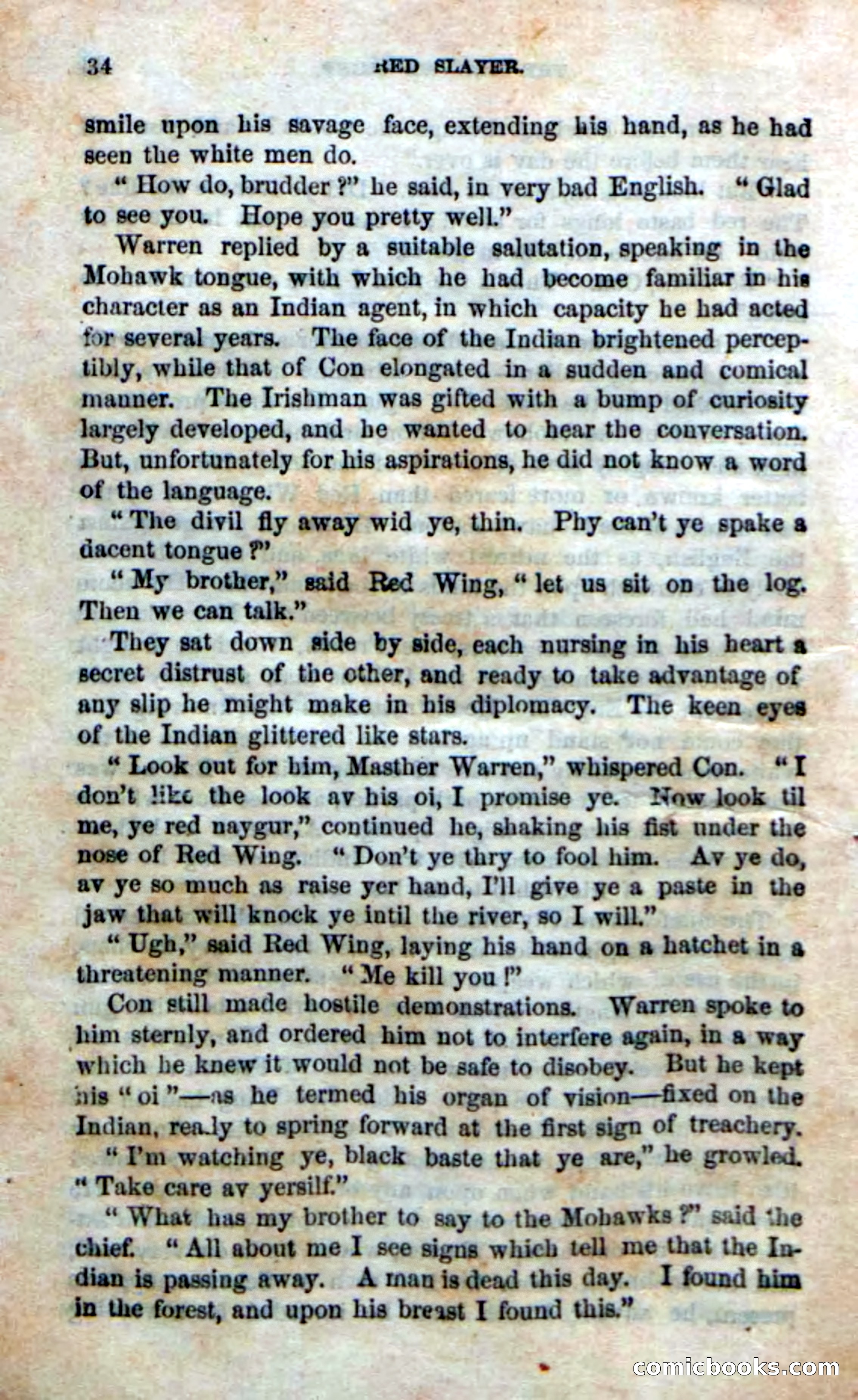 Beadle's New Dime Novels: Red Slayer — page 30 of 100