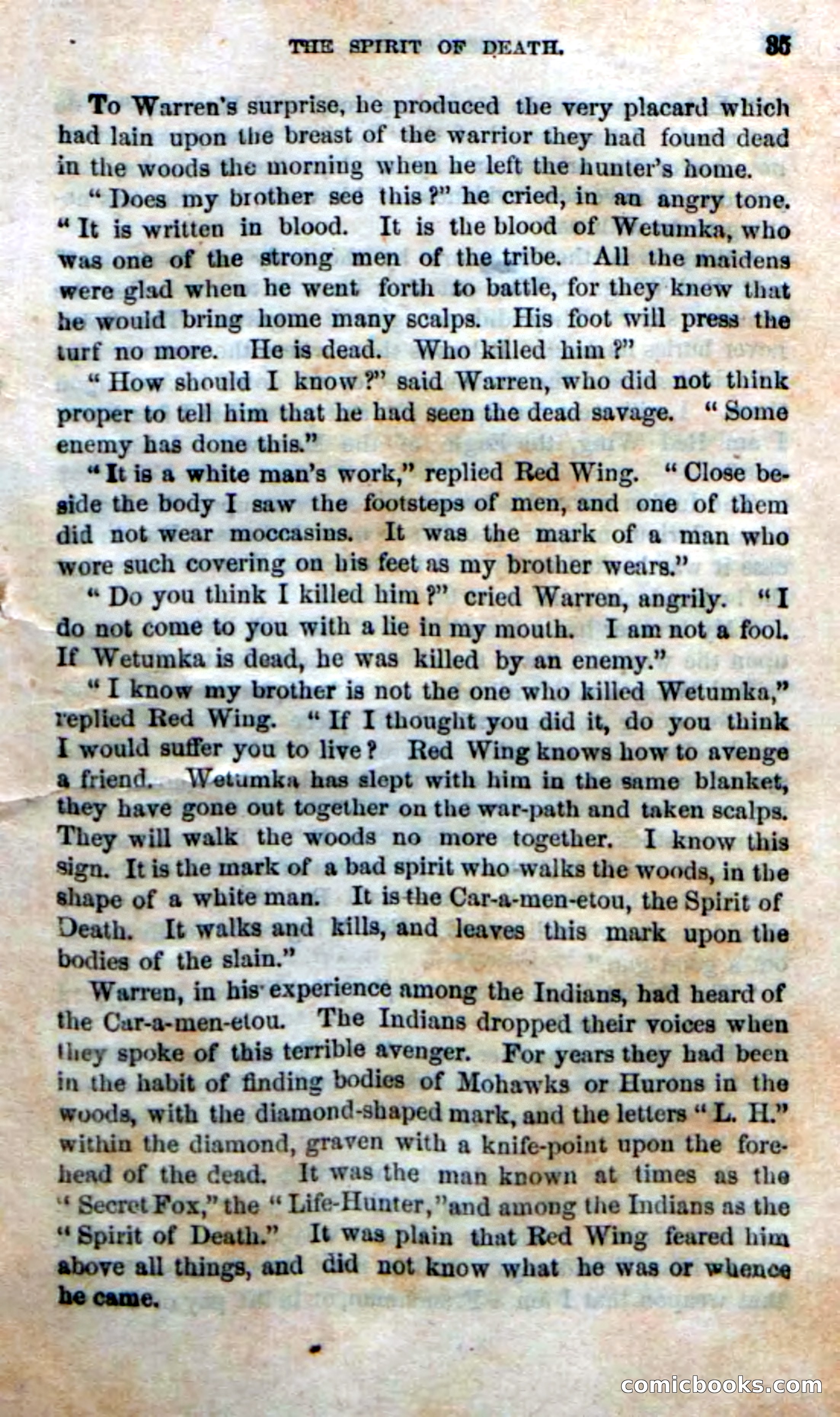 Beadle's New Dime Novels: Red Slayer — page 31 of 100