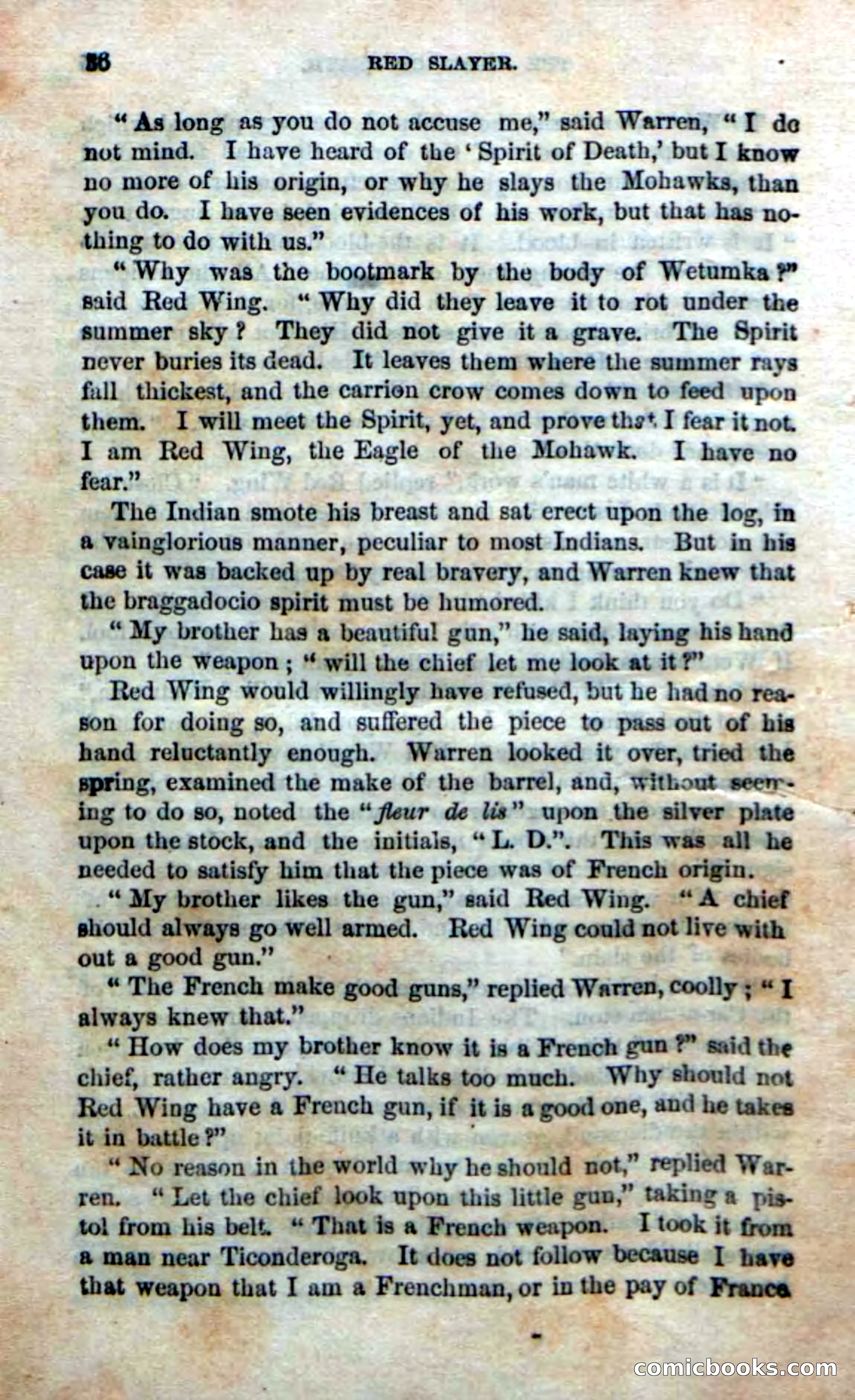 Beadle's New Dime Novels: Red Slayer — page 32 of 100