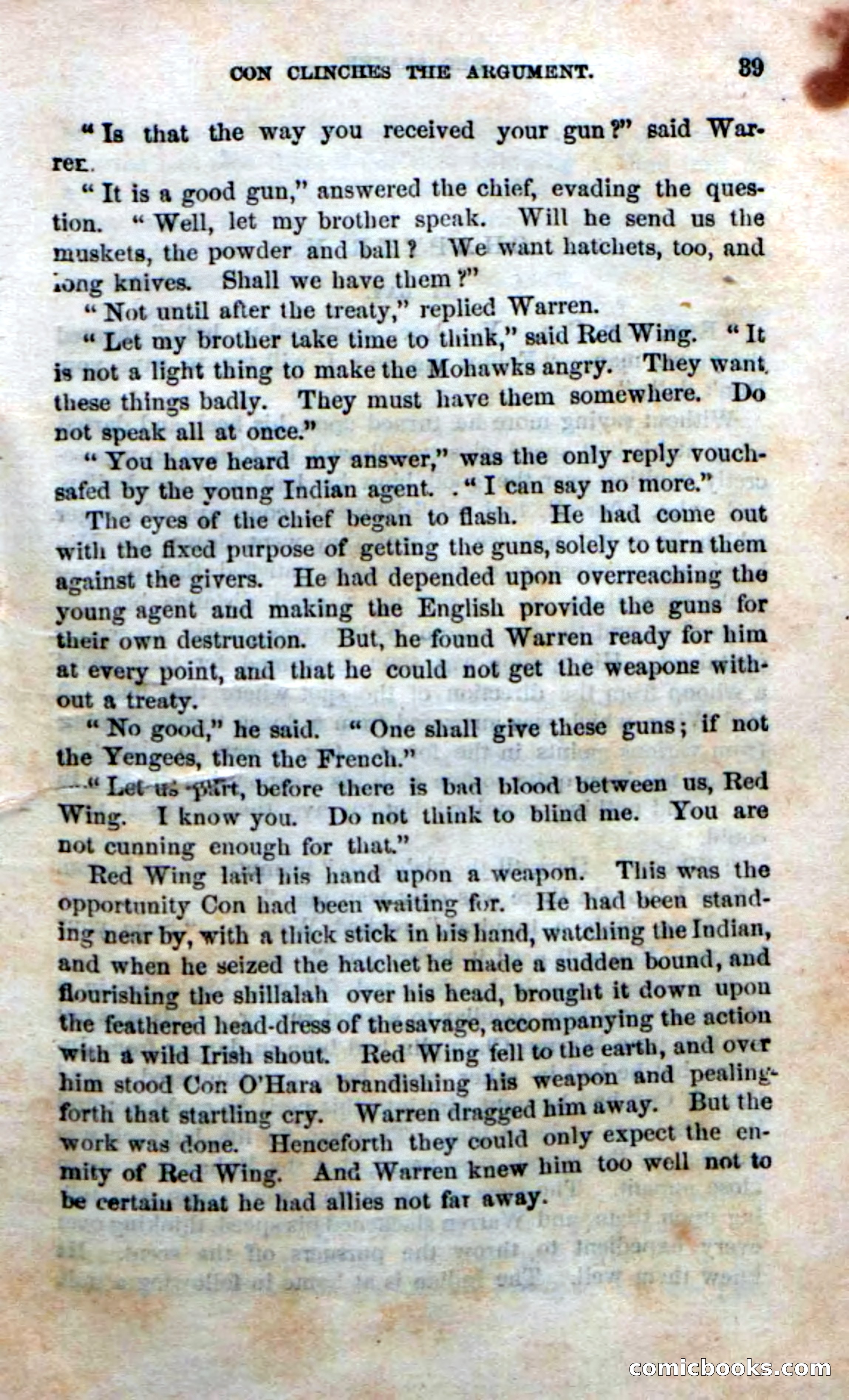 Beadle's New Dime Novels: Red Slayer — page 35 of 100