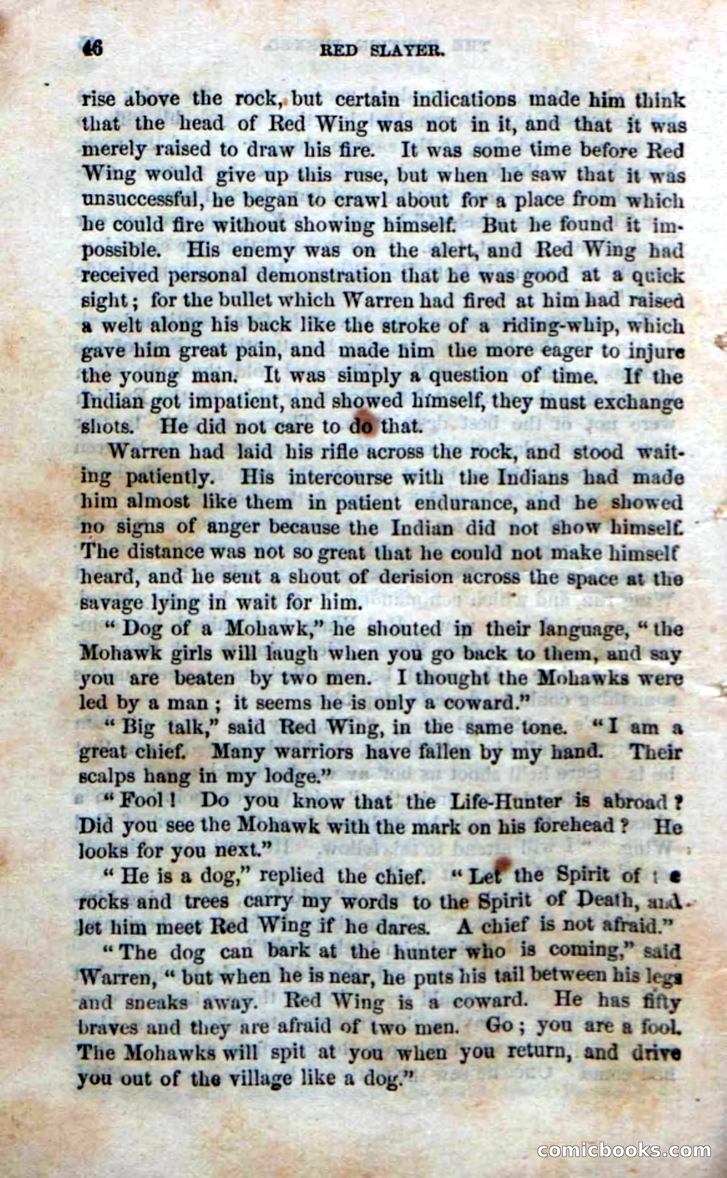 Beadle's New Dime Novels: Red Slayer — page 42 of 100