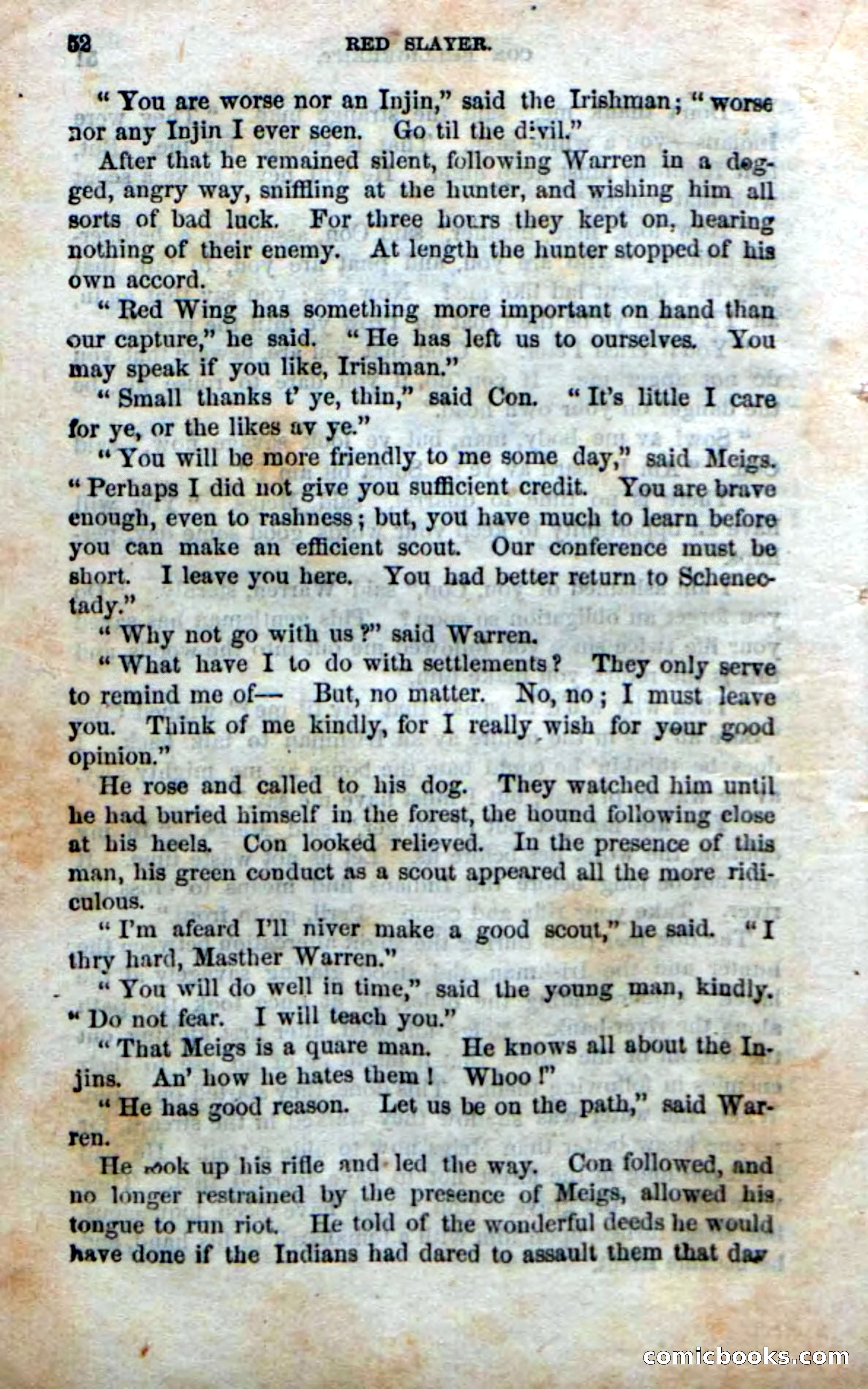 Beadle's New Dime Novels: Red Slayer — page 48 of 100