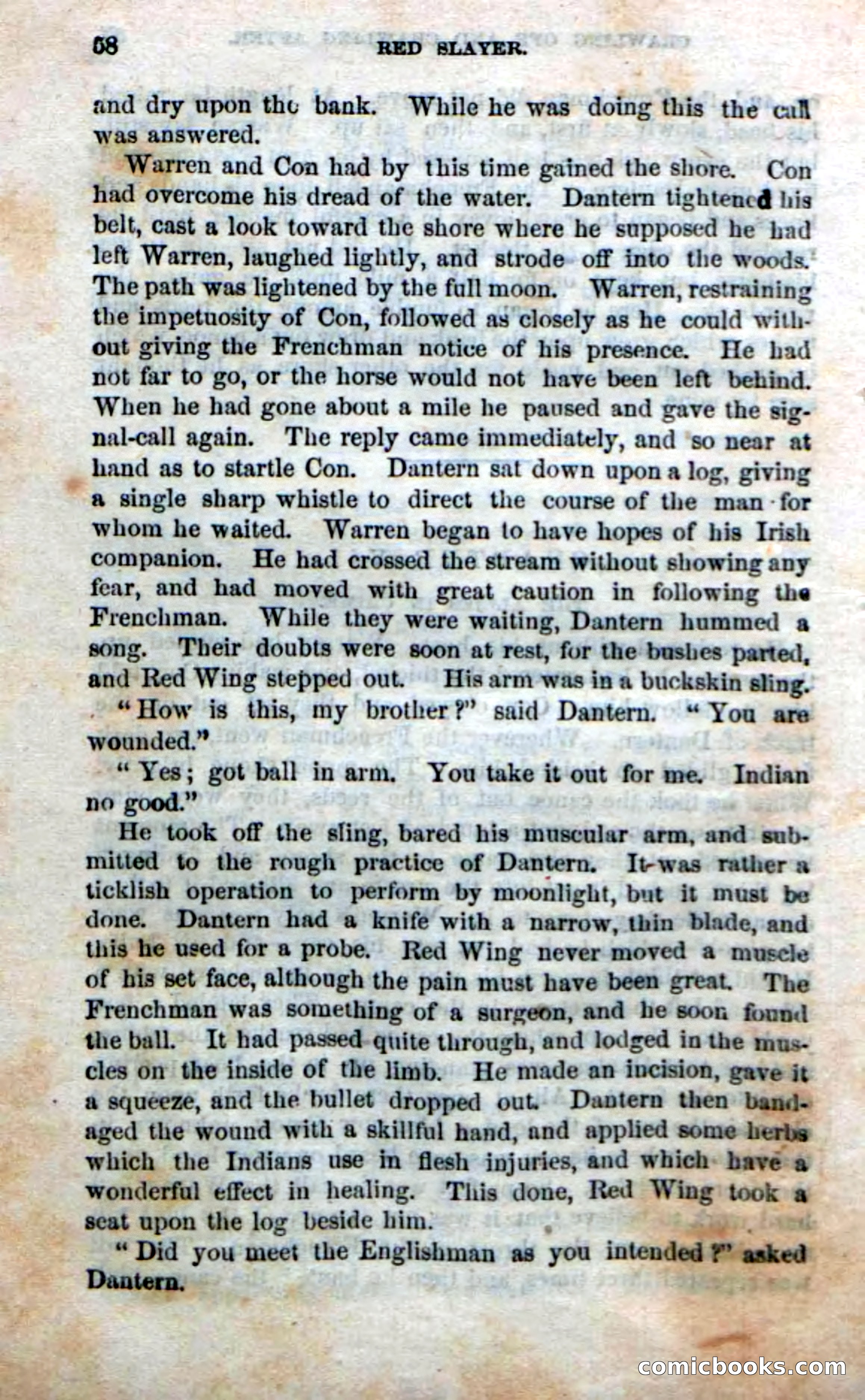 Beadle's New Dime Novels: Red Slayer — page 54 of 100