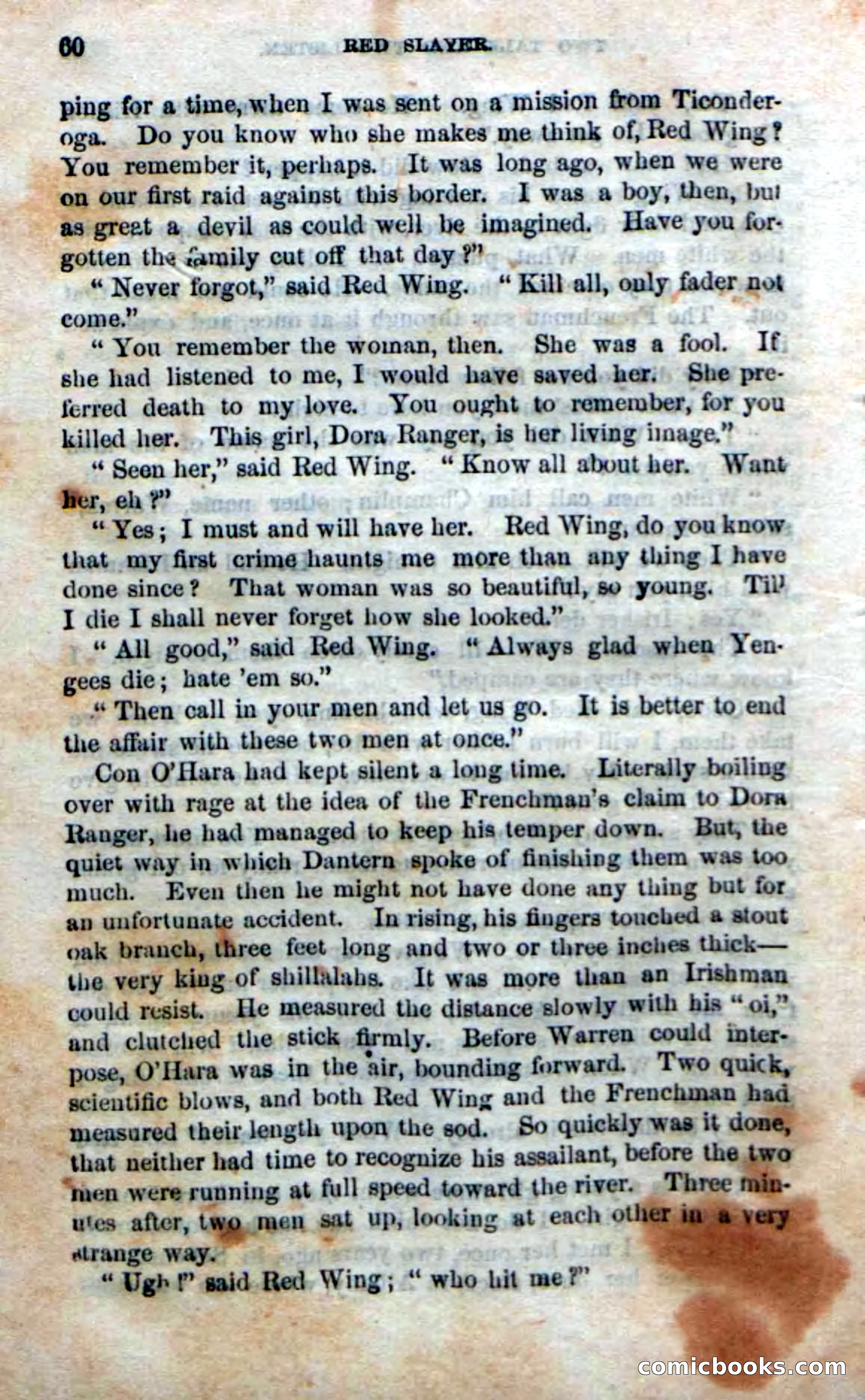 Beadle's New Dime Novels: Red Slayer — page 56 of 100