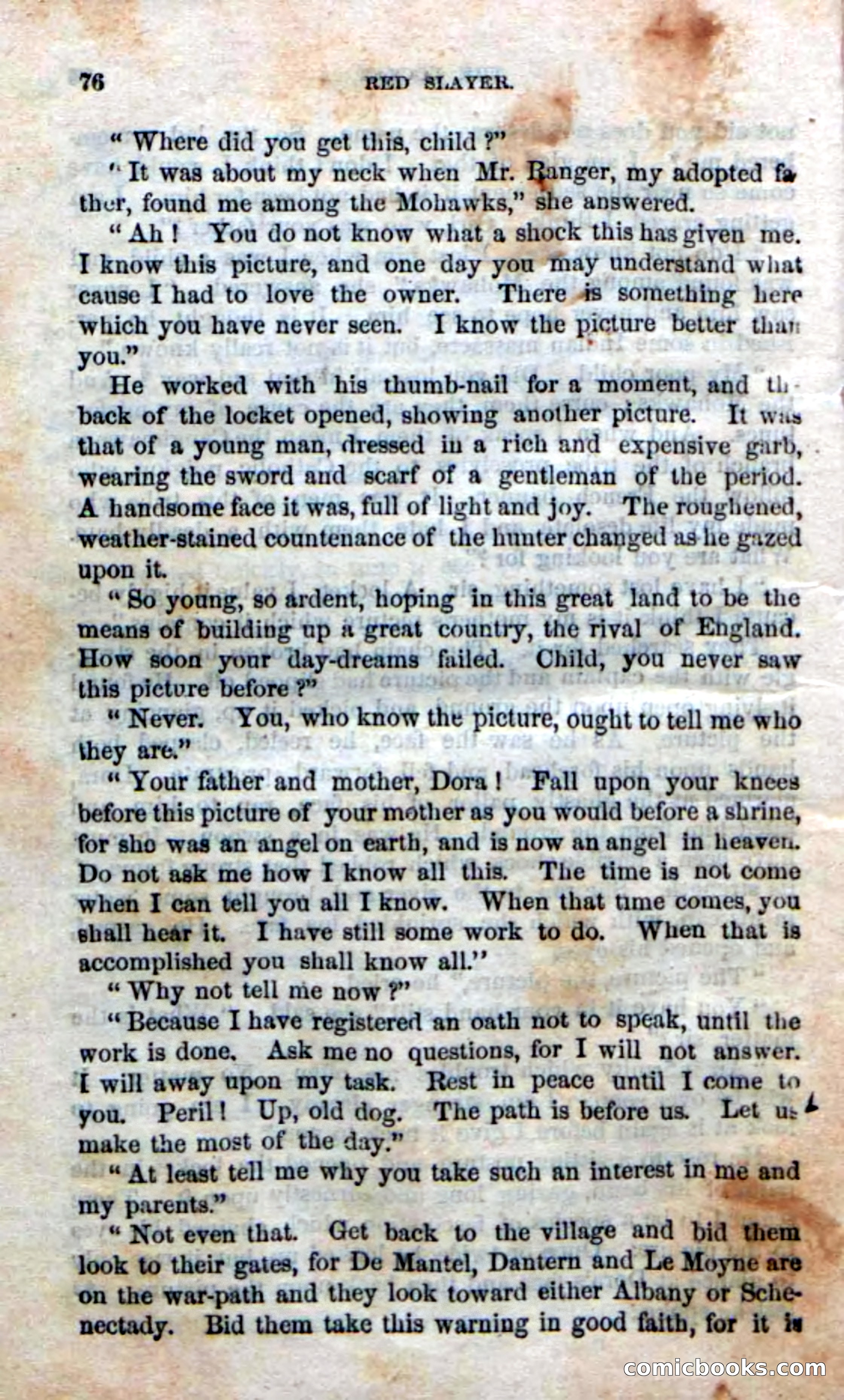 Beadle's New Dime Novels: Red Slayer — page 72 of 100