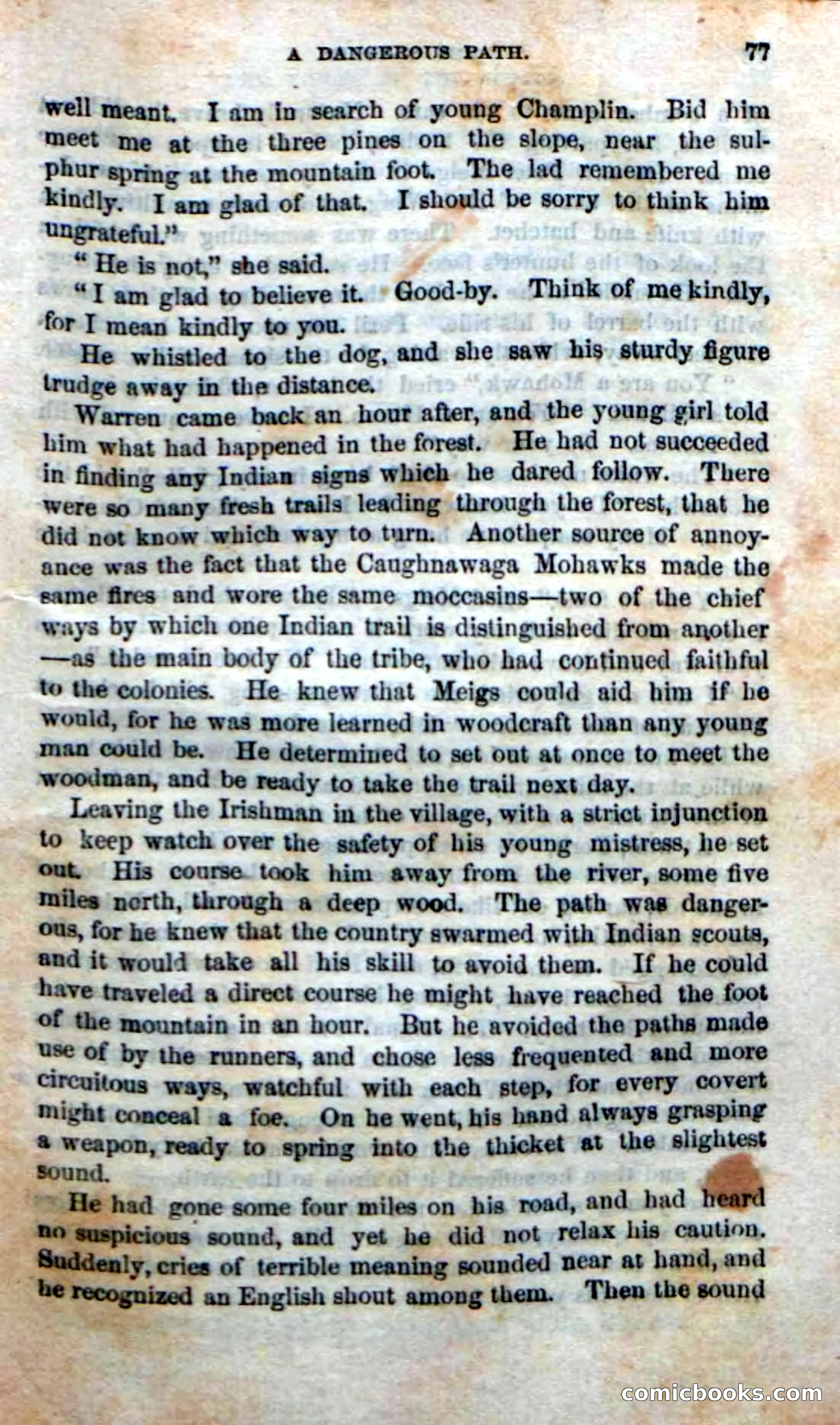 Beadle's New Dime Novels: Red Slayer — page 73 of 100