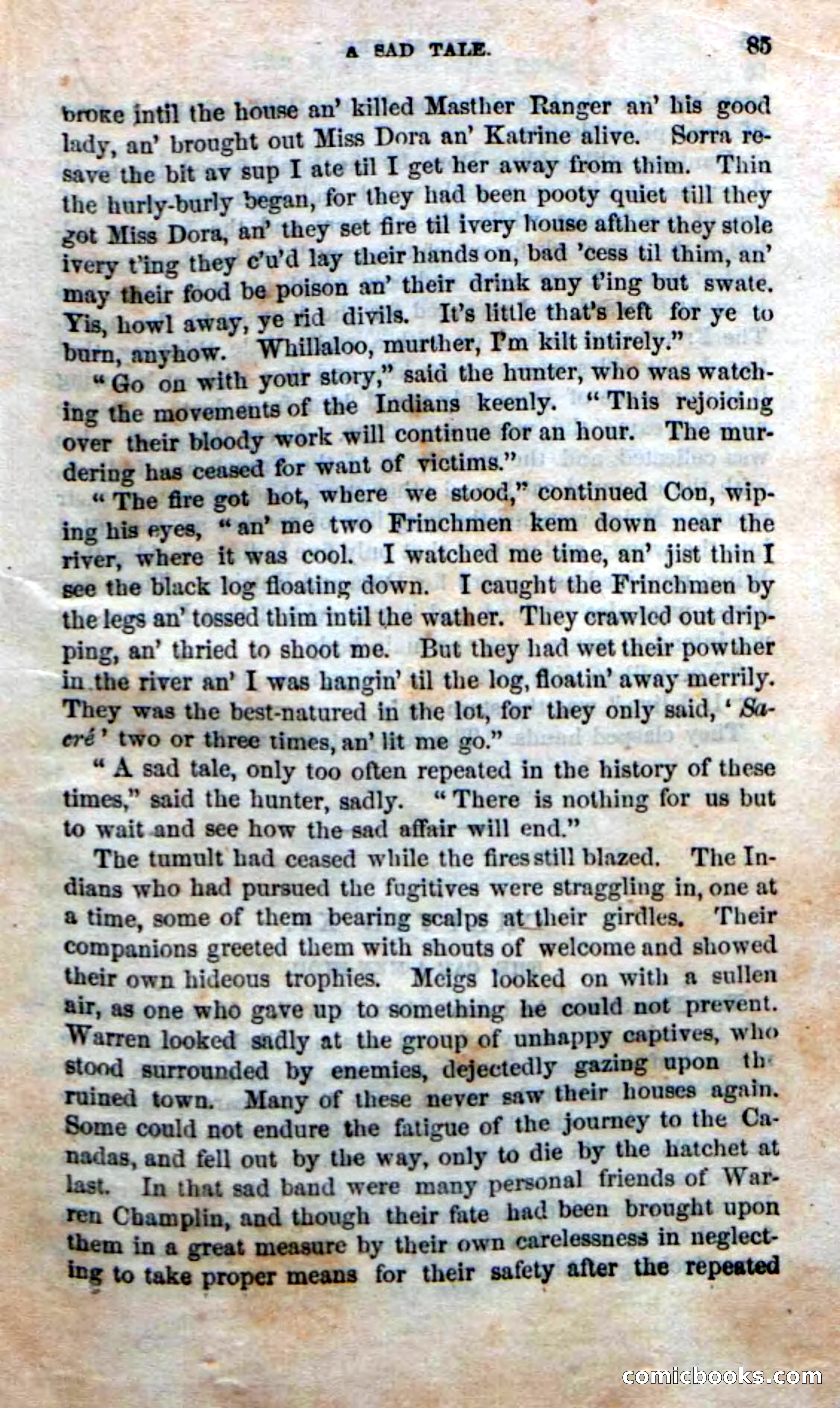 Beadle's New Dime Novels: Red Slayer — page 81 of 100