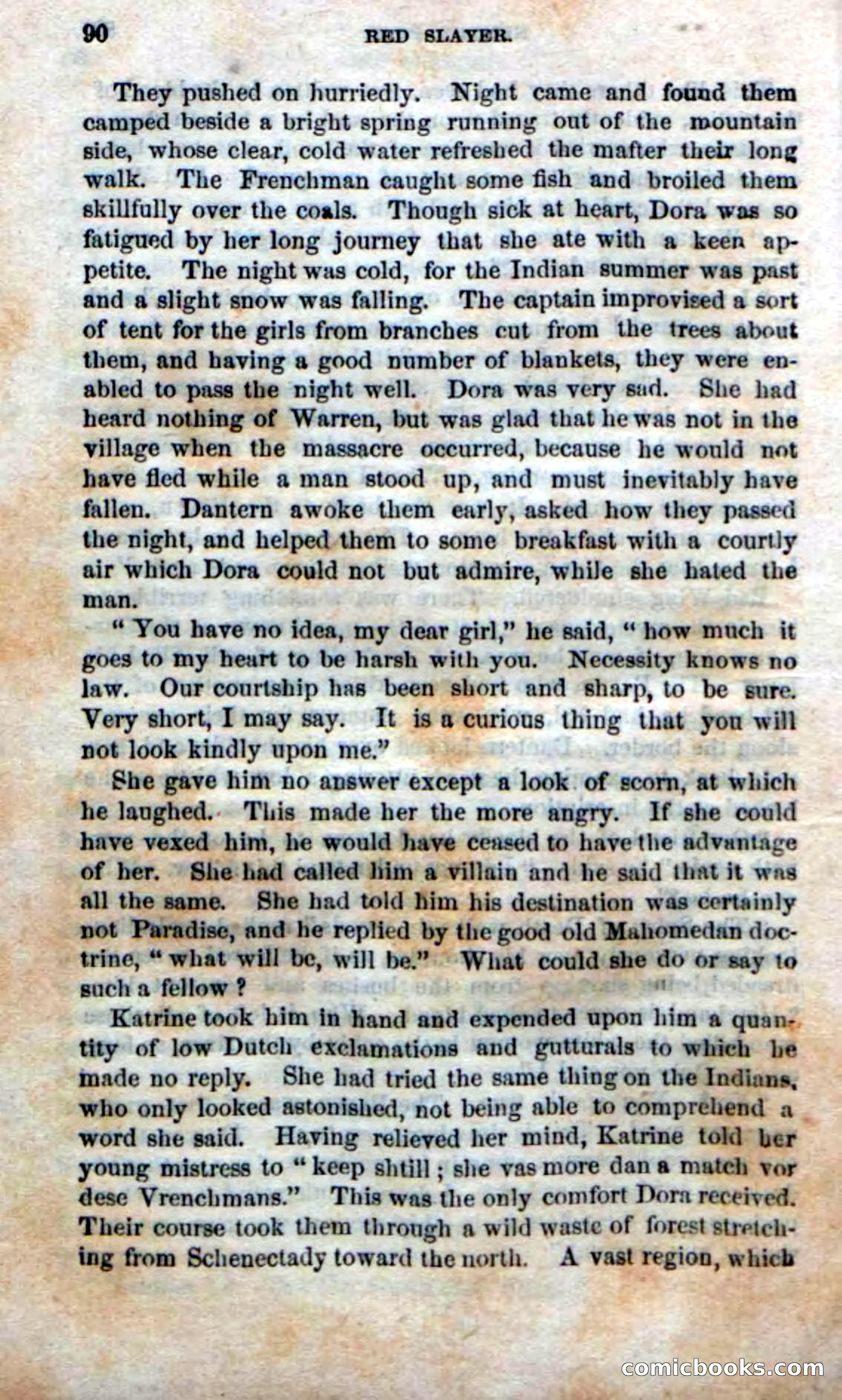 Beadle's New Dime Novels: Red Slayer — page 86 of 100
