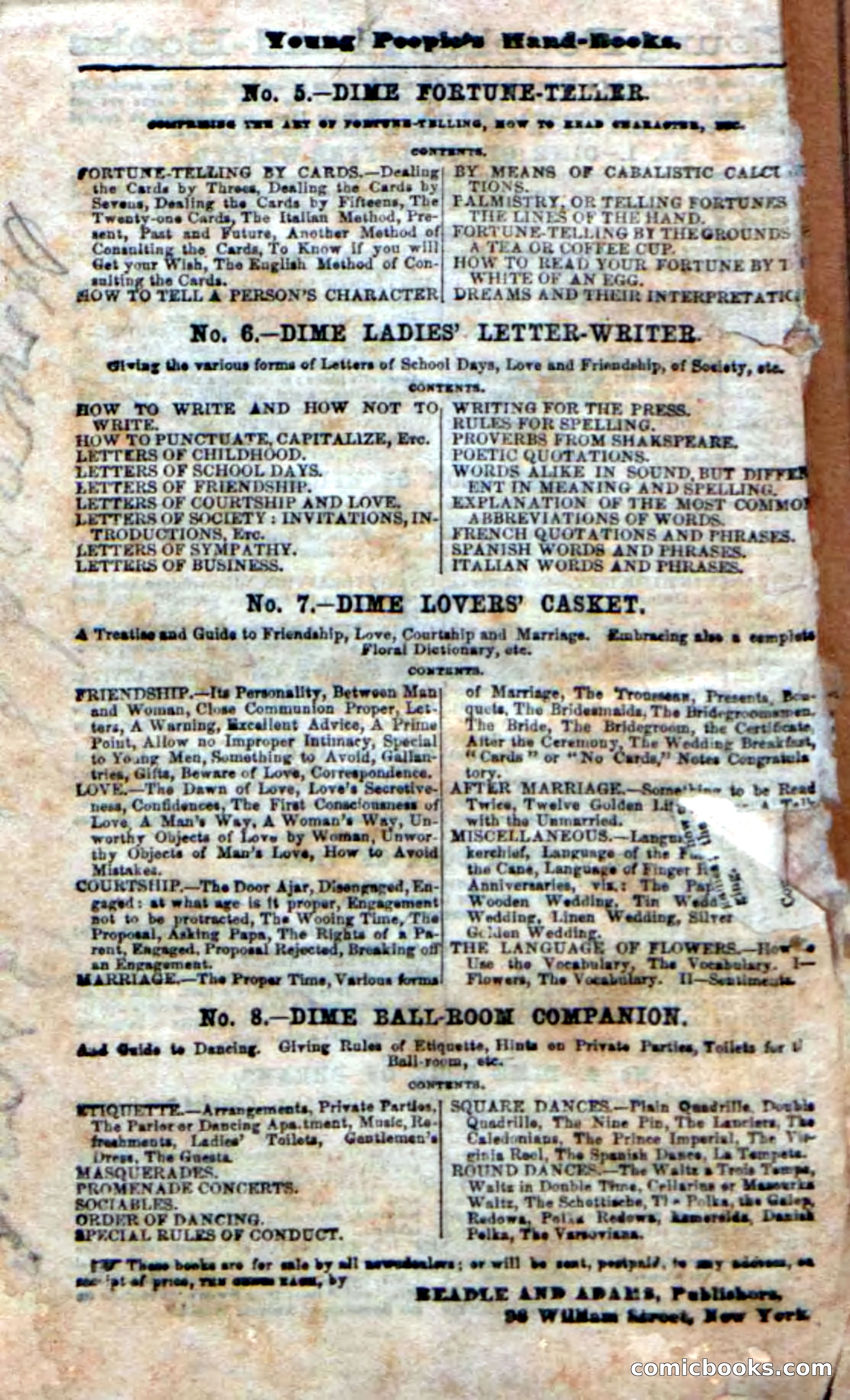 Beadle's New Dime Novels: Red Slayer — page 98 of 100