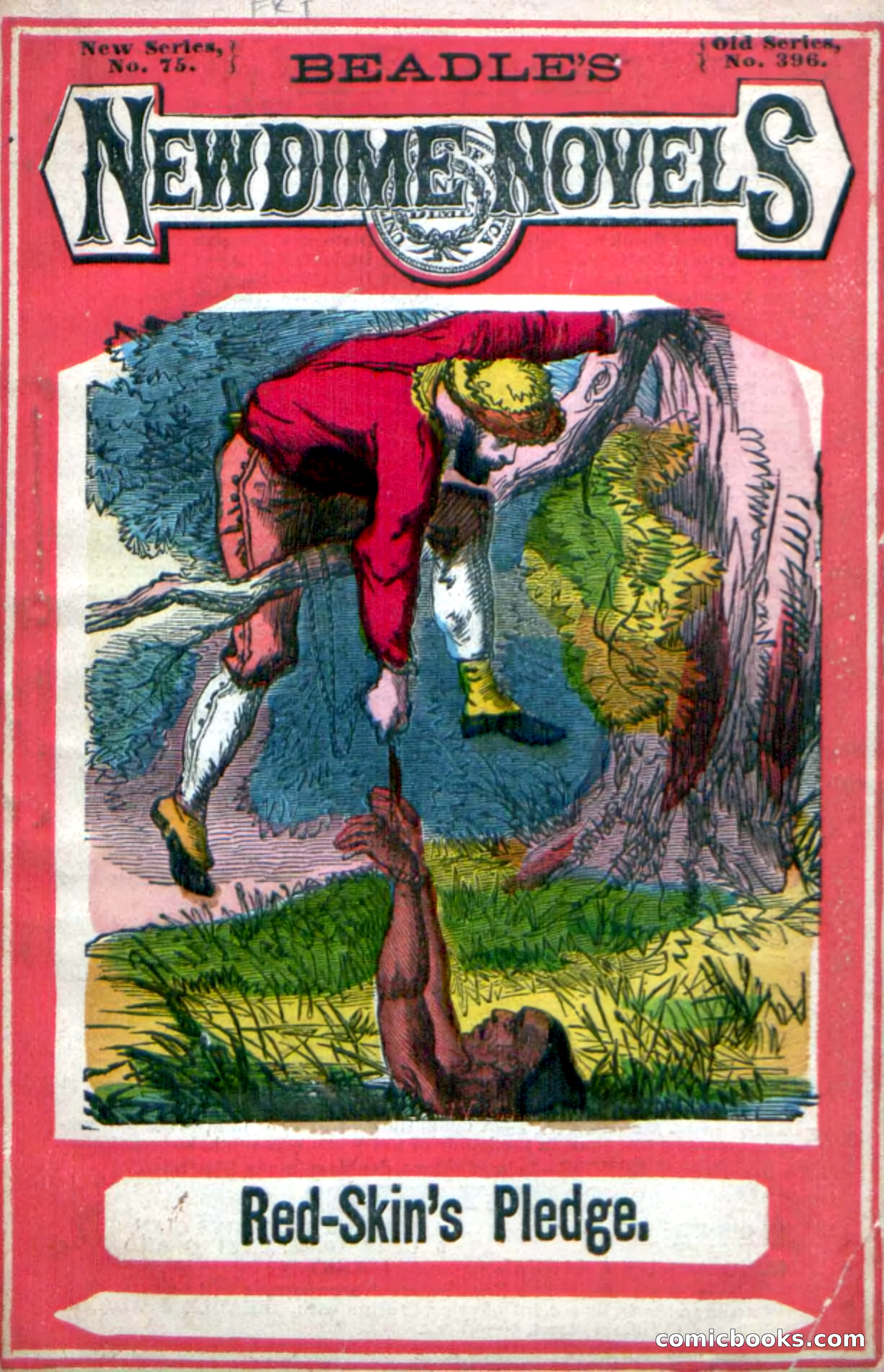 Beadle's Dime Novels: Red-Skin's Pledge