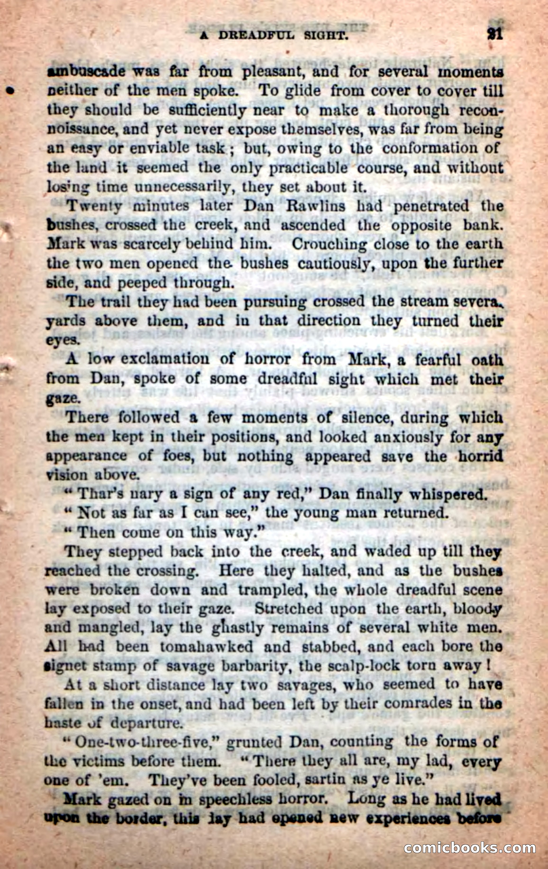 Beadle's Dime Novels: Red-Skin's Pledge — page 17 of 100