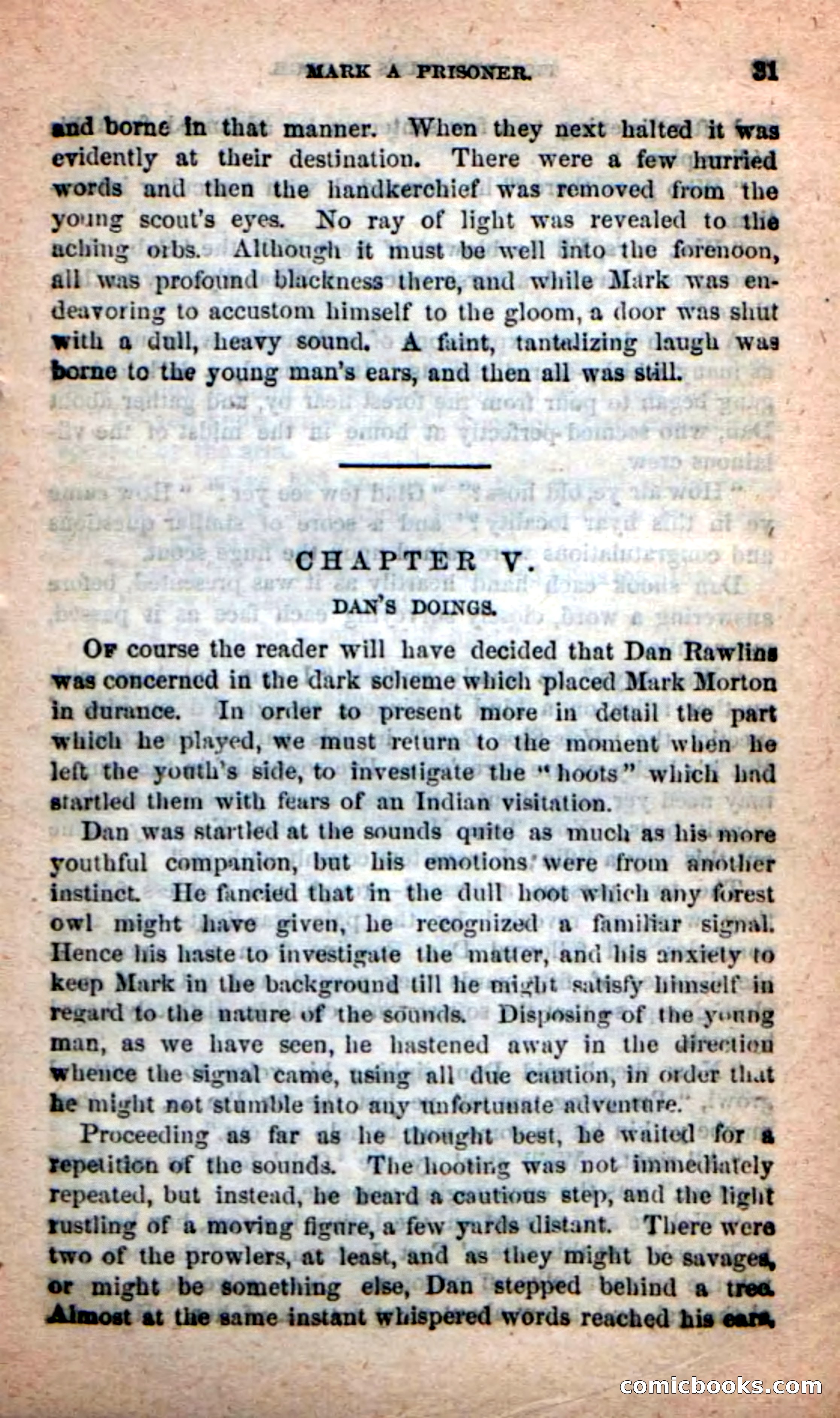 Beadle's Dime Novels: Red-Skin's Pledge — page 27 of 100