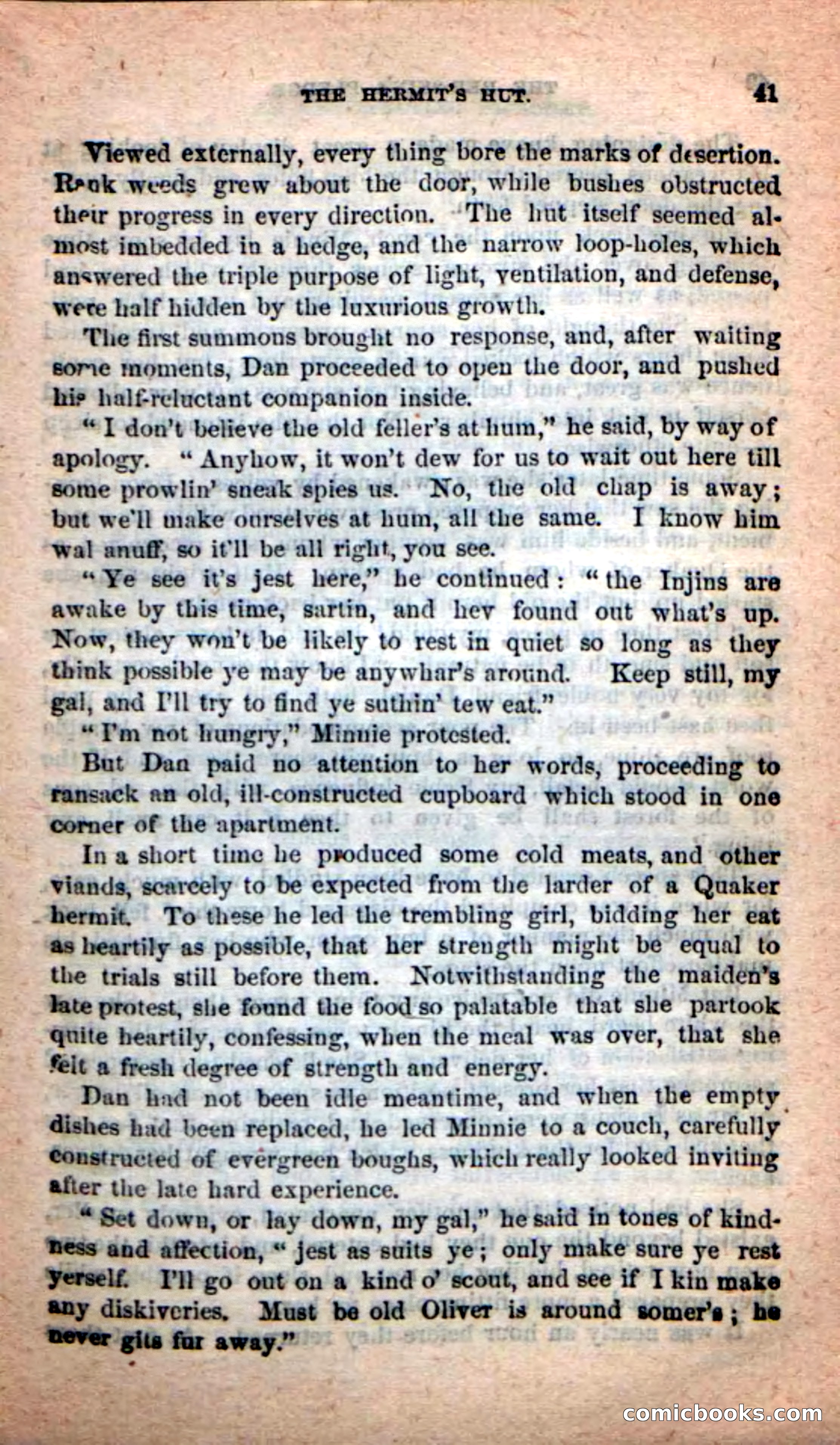 Beadle's Dime Novels: Red-Skin's Pledge — page 37 of 100