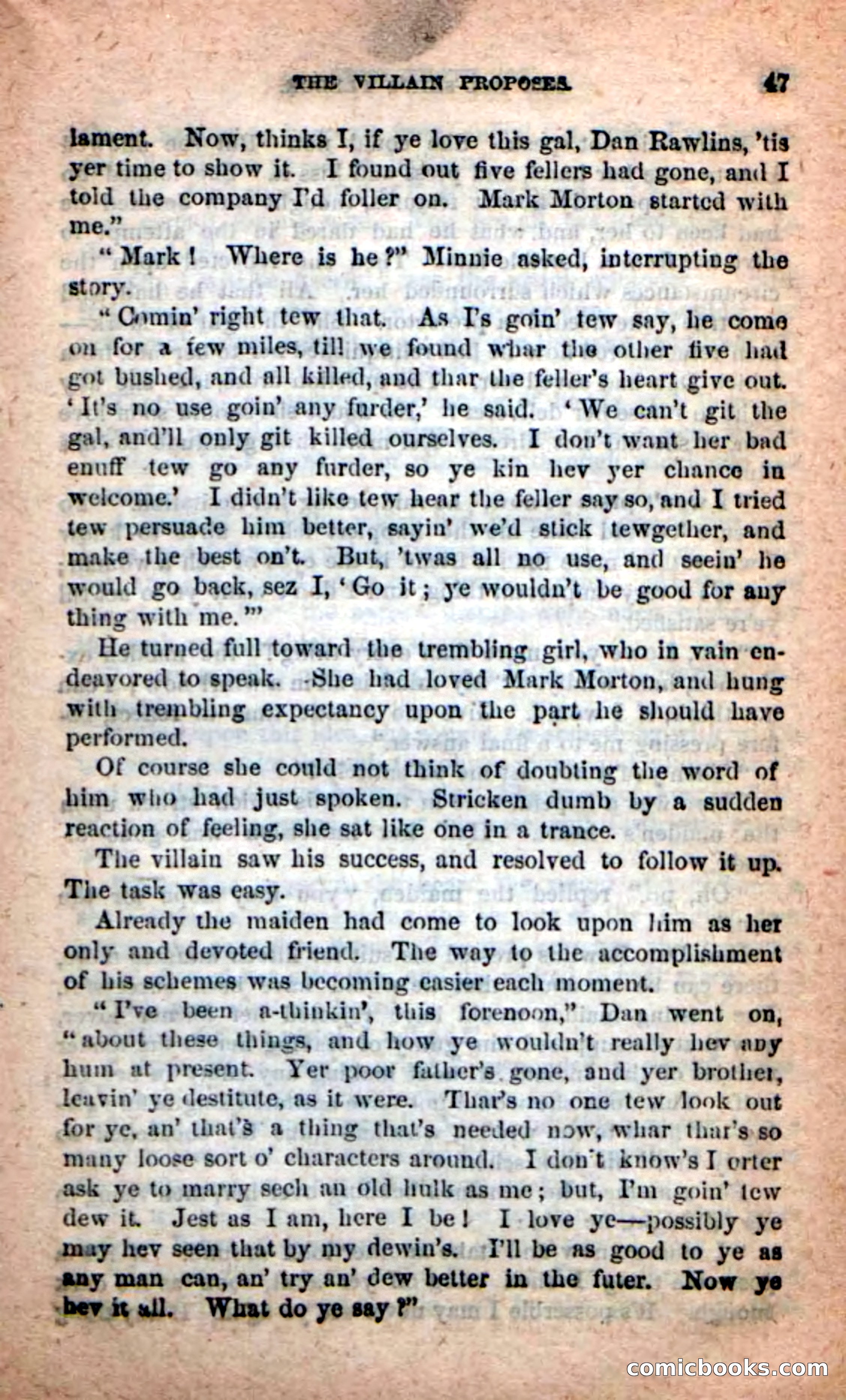 Beadle's Dime Novels: Red-Skin's Pledge — page 43 of 100