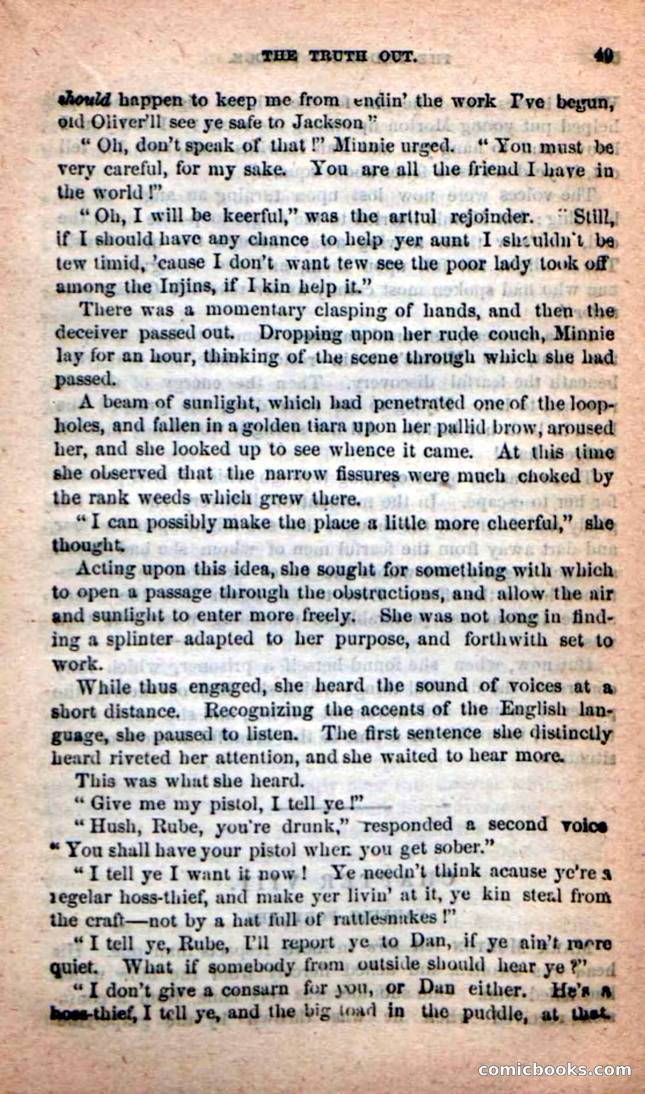 Beadle's Dime Novels: Red-Skin's Pledge — page 45 of 100
