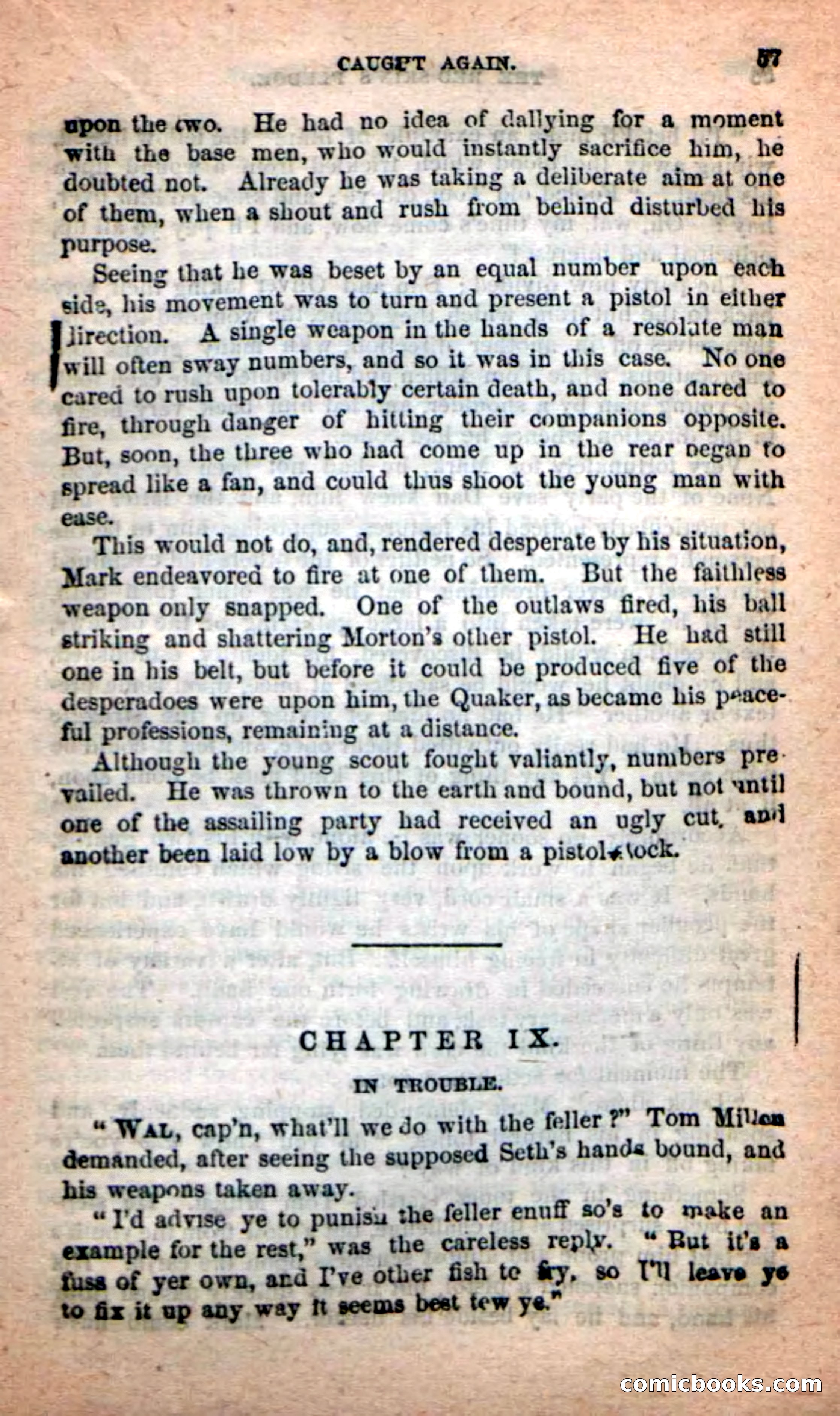 Beadle's Dime Novels: Red-Skin's Pledge — page 53 of 100