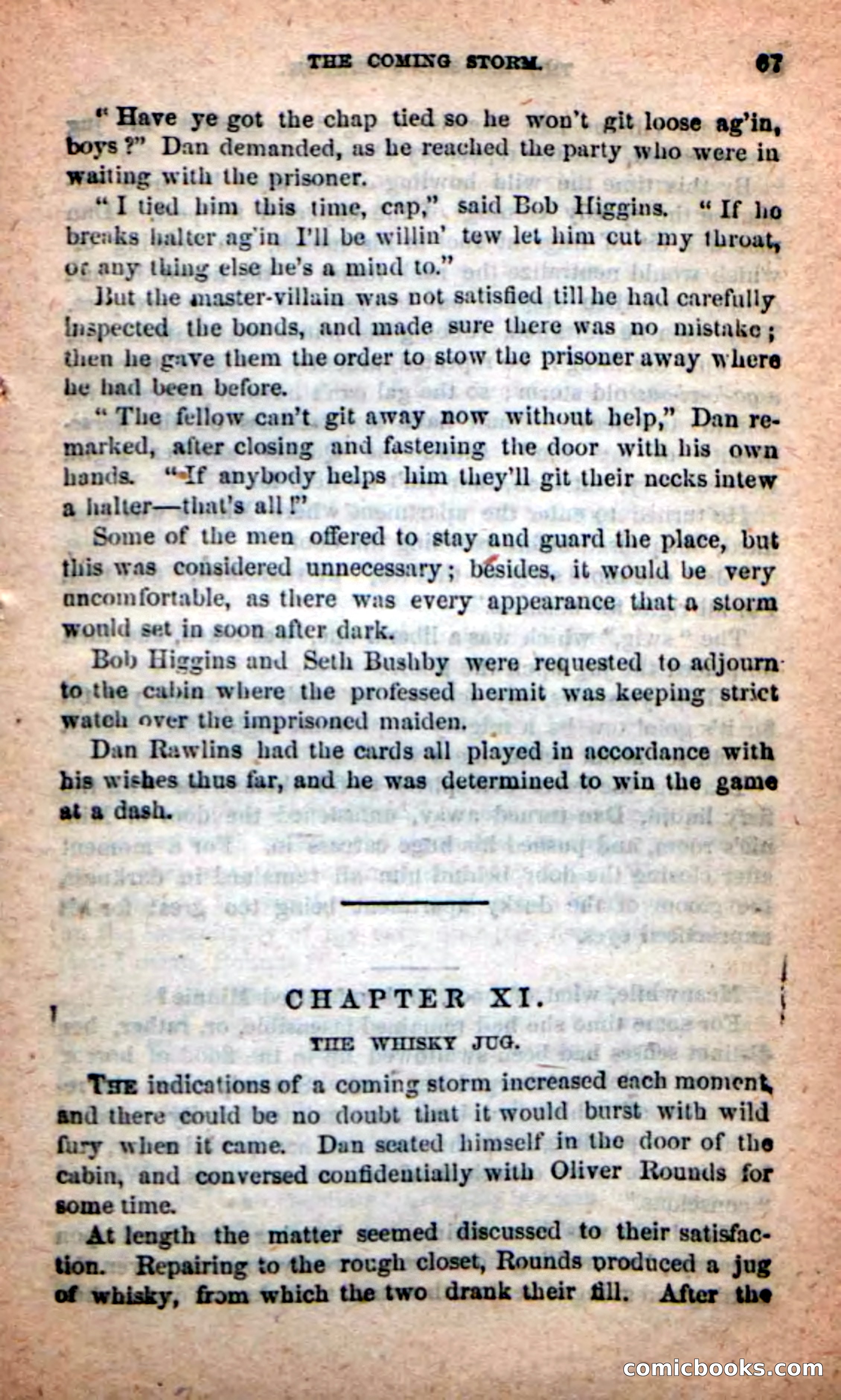 Beadle's Dime Novels: Red-Skin's Pledge — page 63 of 100