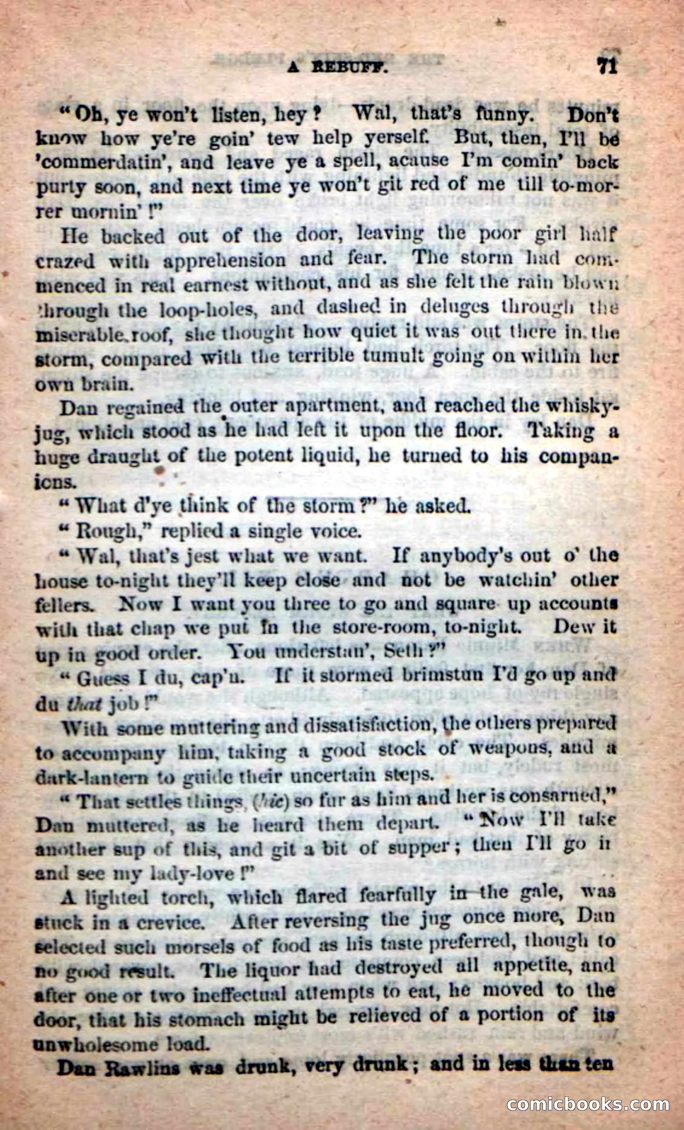 Beadle's Dime Novels: Red-Skin's Pledge — page 67 of 100