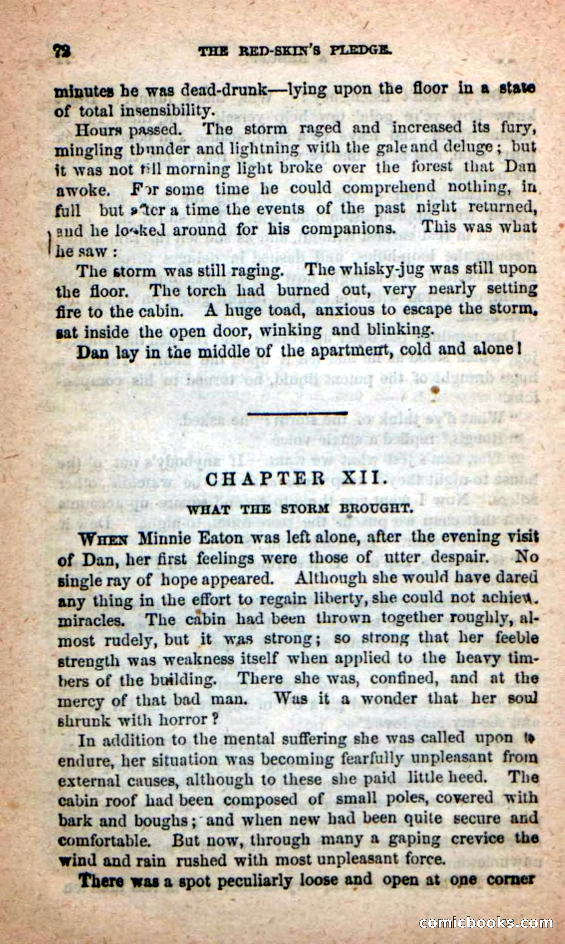 Beadle's Dime Novels: Red-Skin's Pledge — page 68 of 100