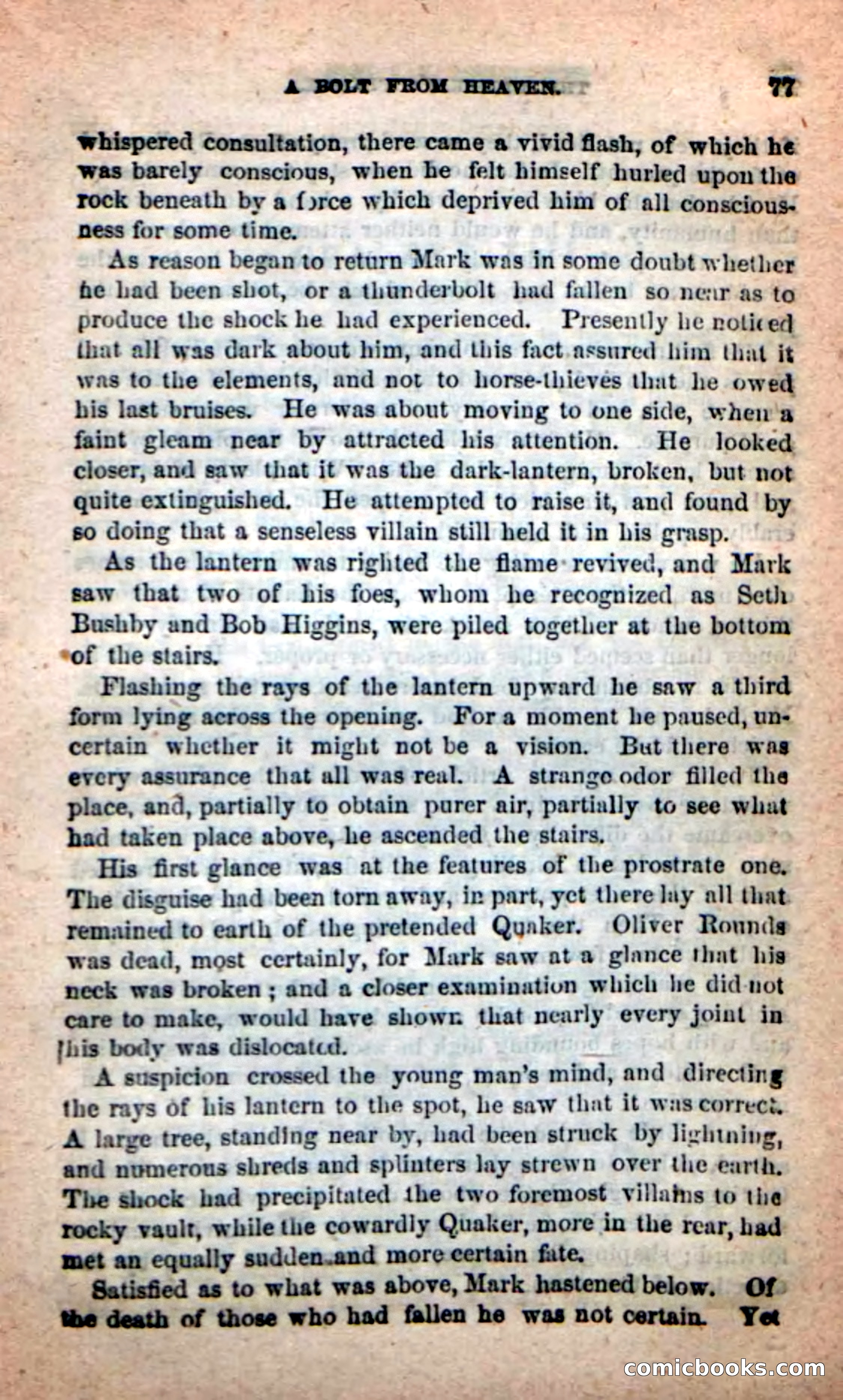 Beadle's Dime Novels: Red-Skin's Pledge — page 73 of 100